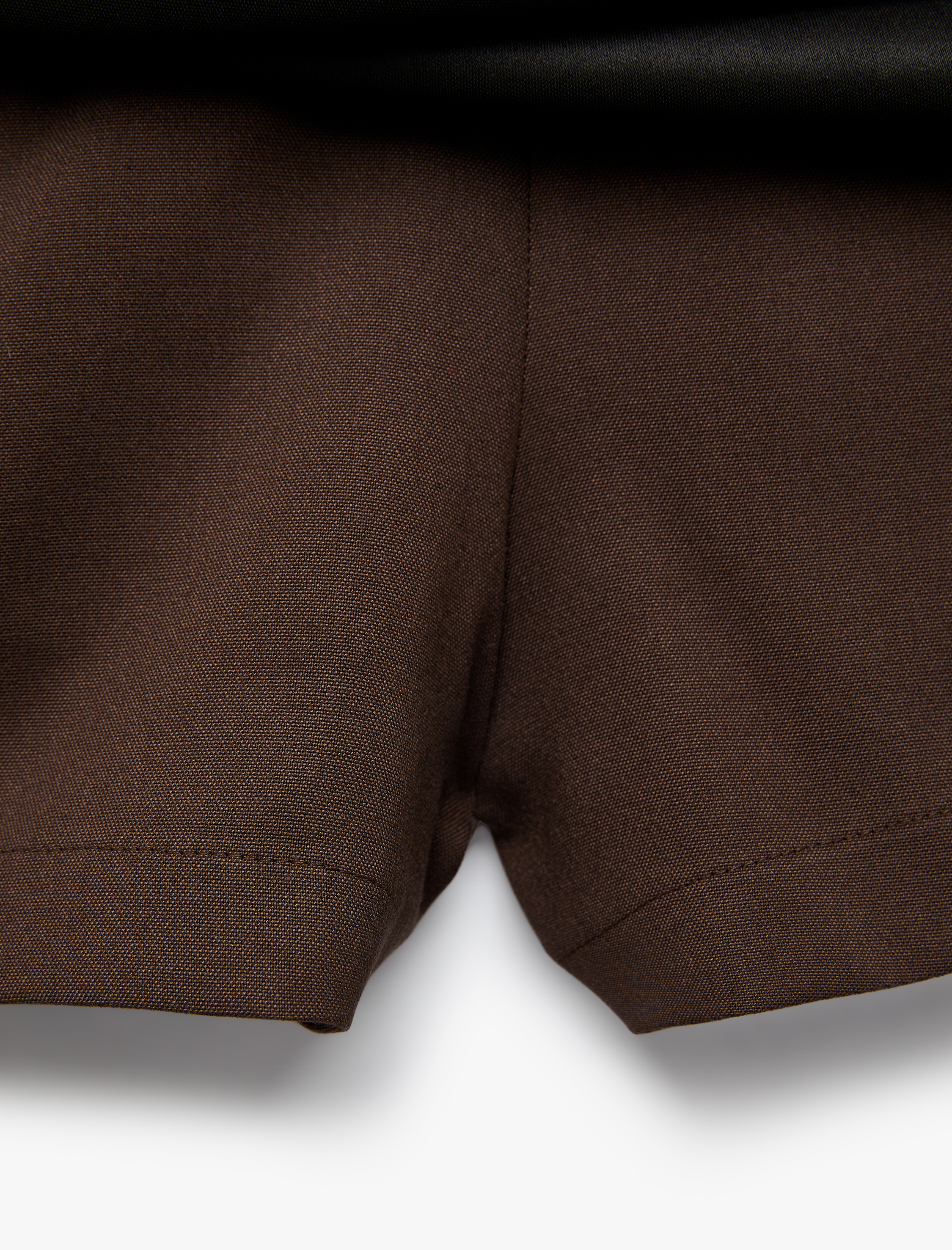   Standart Bel Kemerli Şortlu Mini Etek