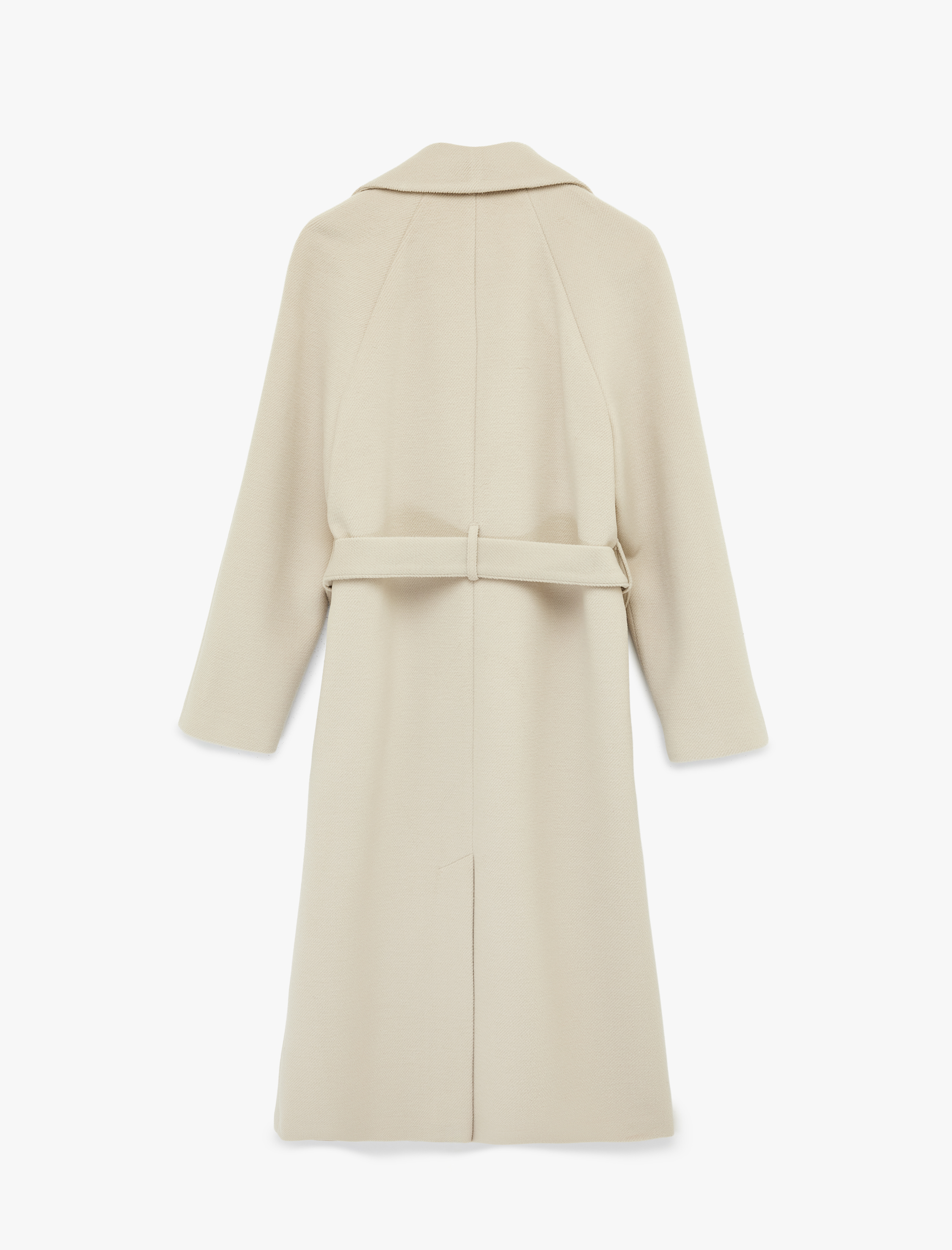   Kruvaze Trenç Kaban Kaşe Kemerli Cepli Düğmeli