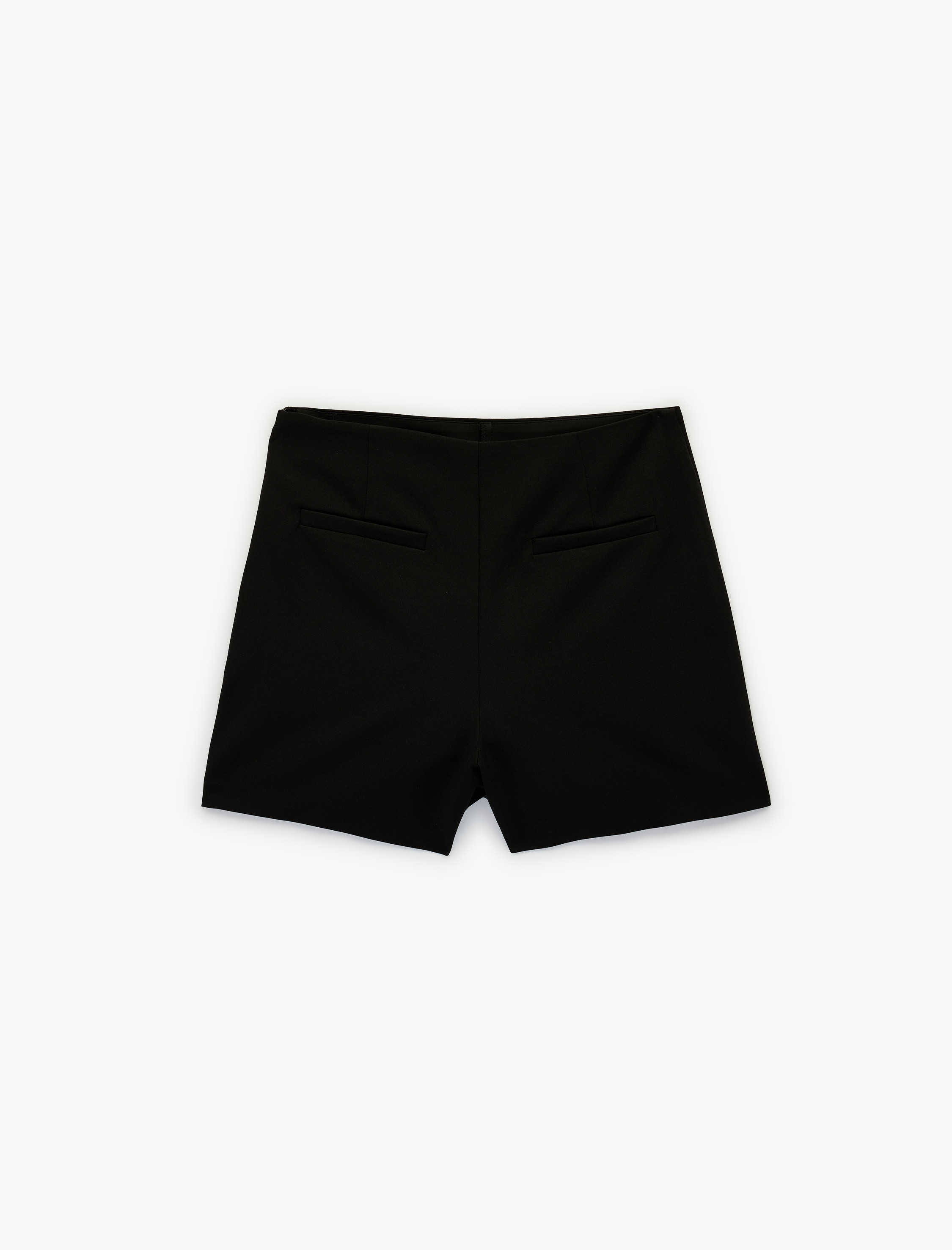   Yırtmaç Detaylı Normal Bel Mini Şort Etek