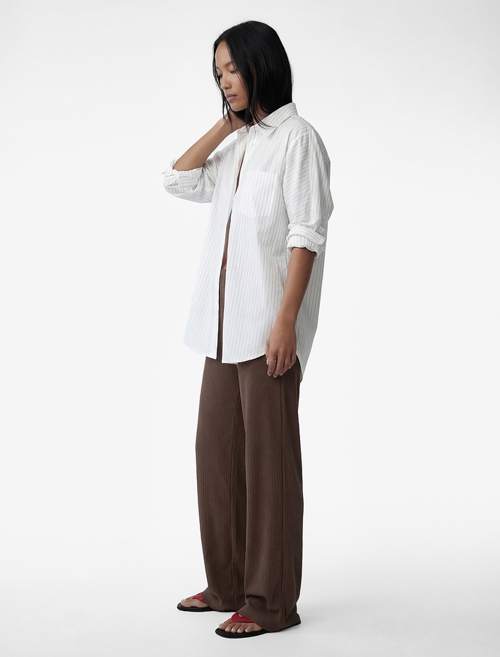  Viskon Karışımlı Klasik Kesim Slim Fit Pantolon