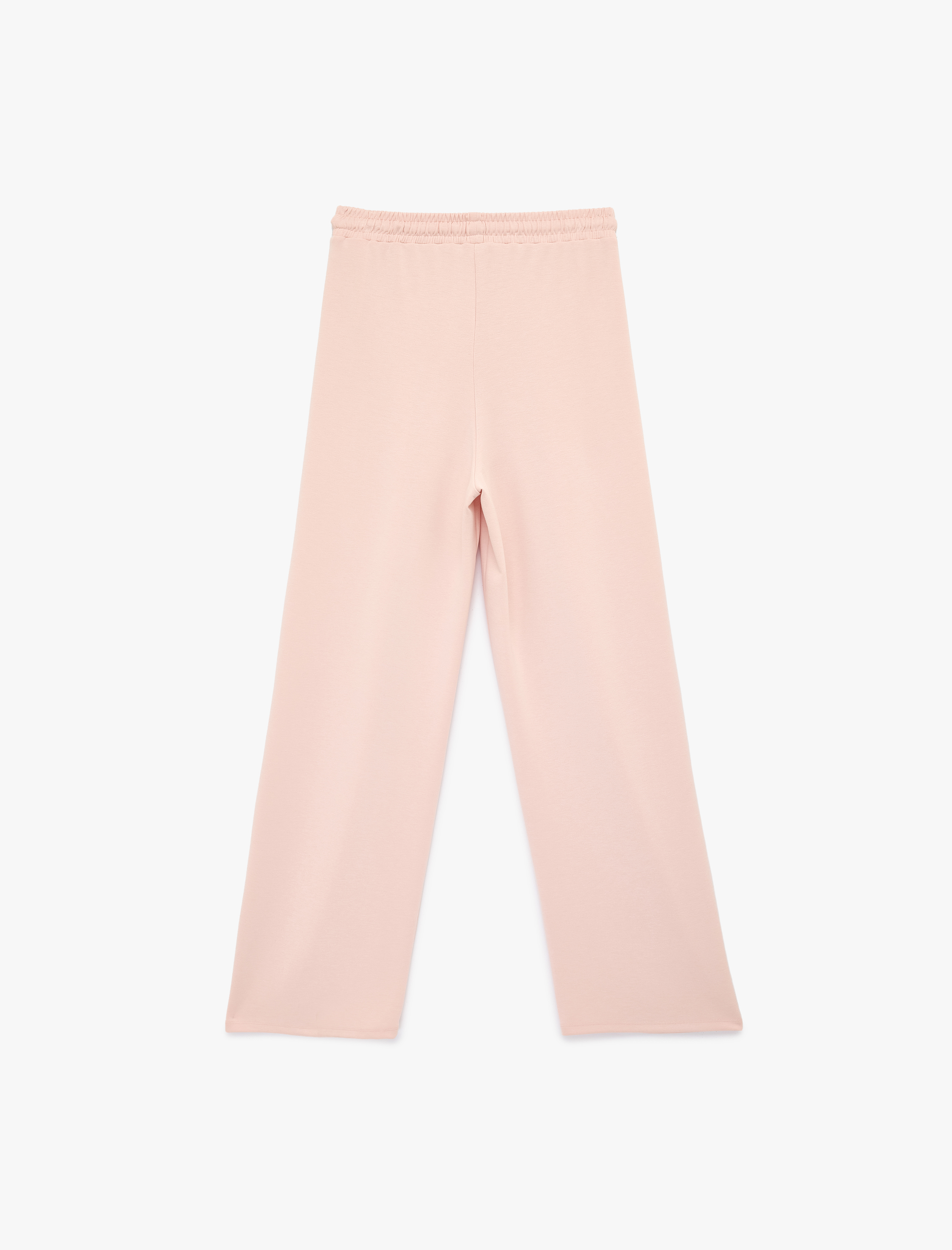   Regular Fit Viskon Karışımlı Beli Bağcıklı Pileli Pantolon