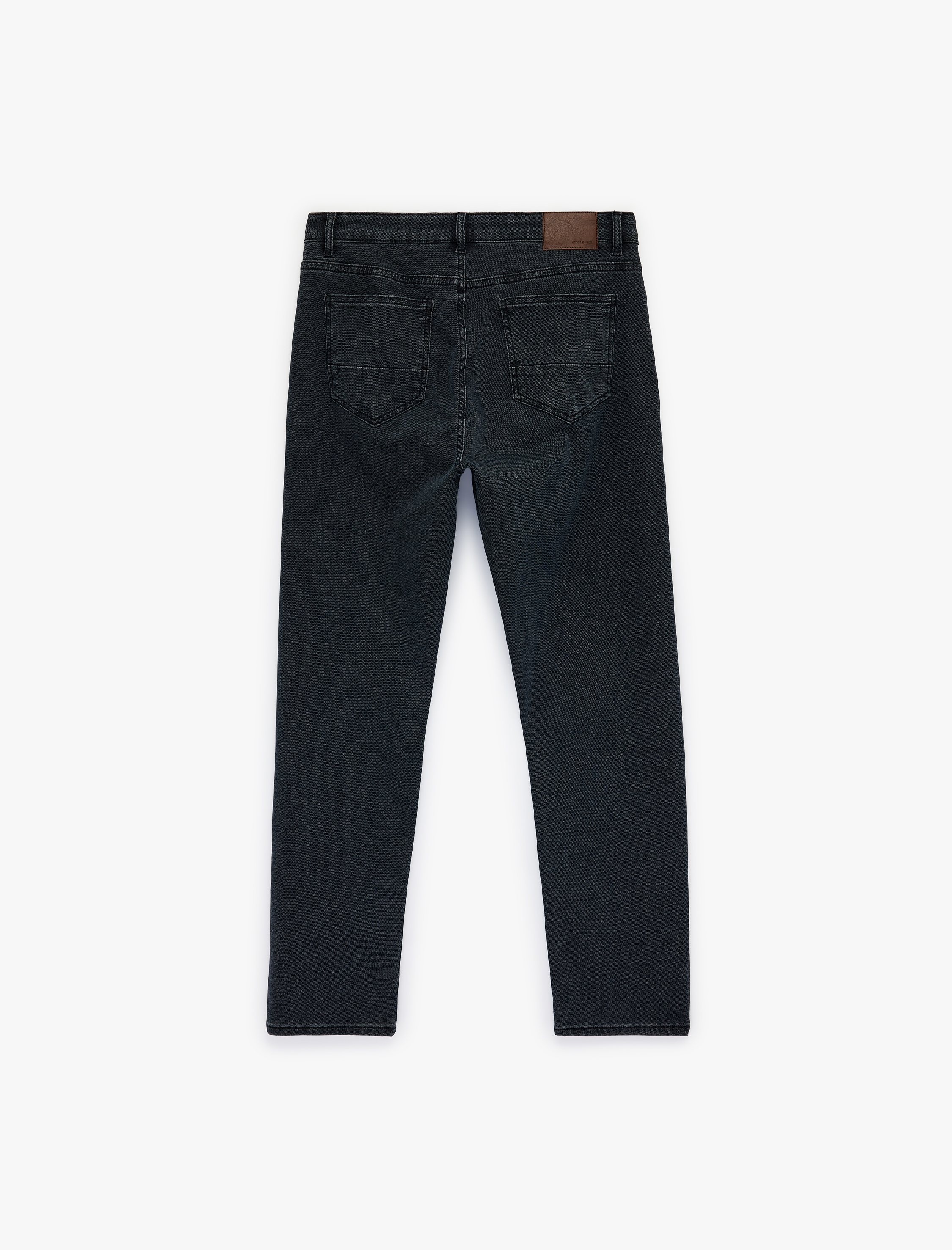   Normal Bel Cepli Pamuklu Slim Fit Jean Pantolon - Brad Jean