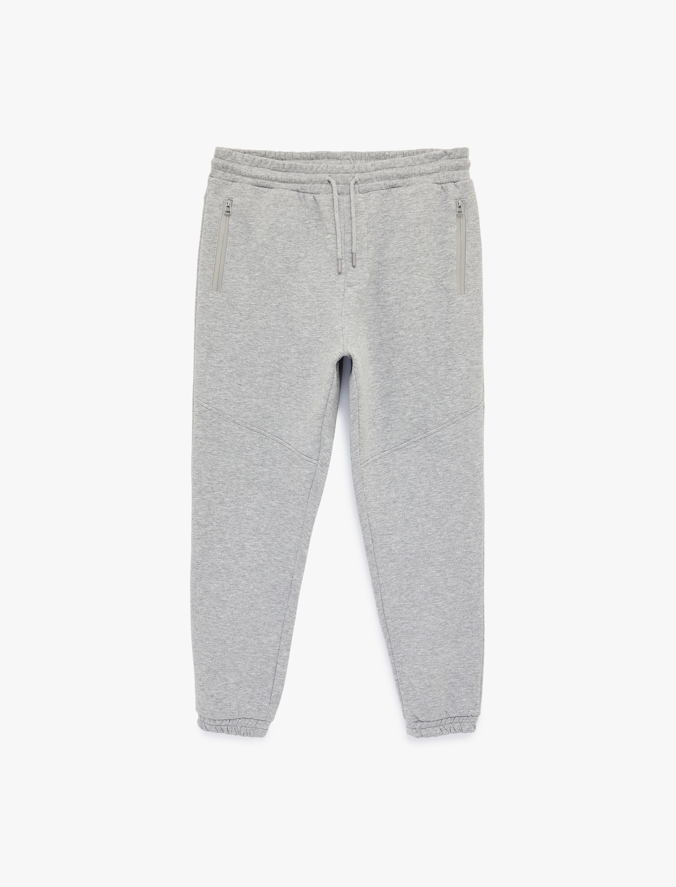   Beli Bağcıklı Fermuarlı Cepli Şardonlu Jogger Eşofman Altı