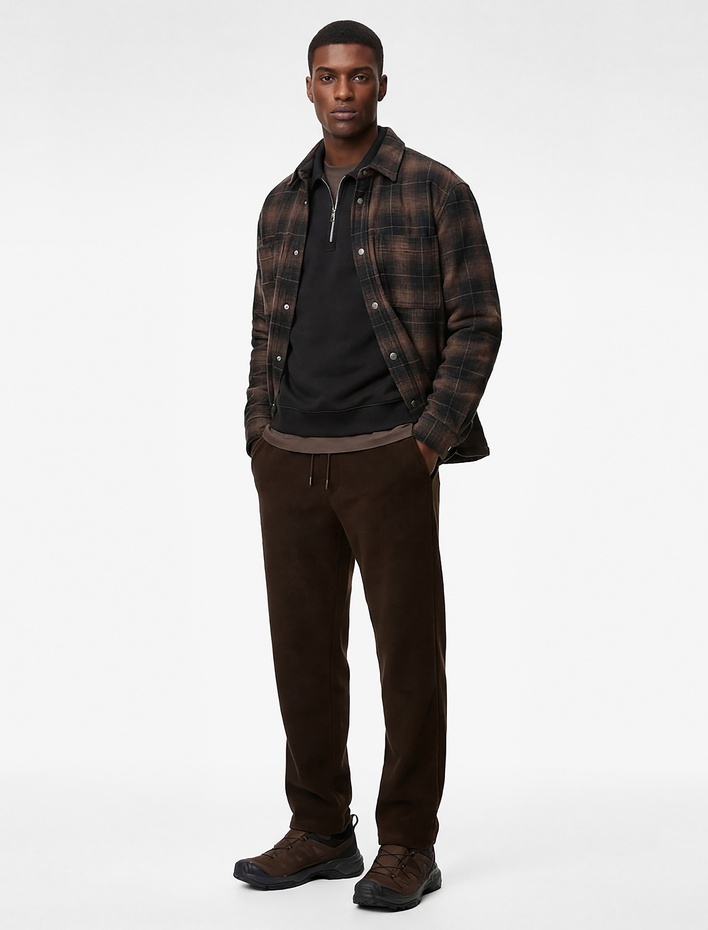  Cepli Regular Fit Beli Bağcıklı Eşofman Altı