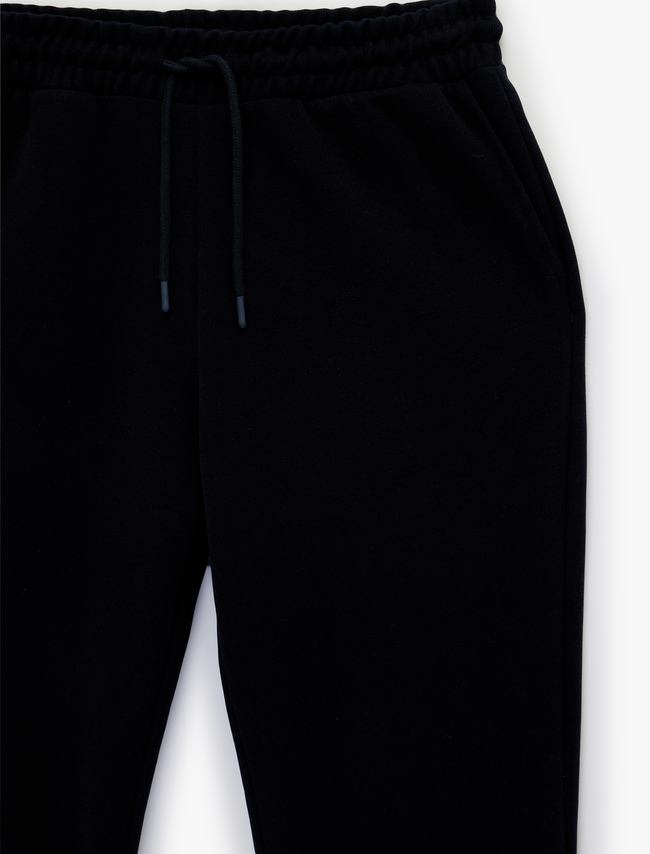   Cepli Regular Fit Beli Bağcıklı Eşofman Altı