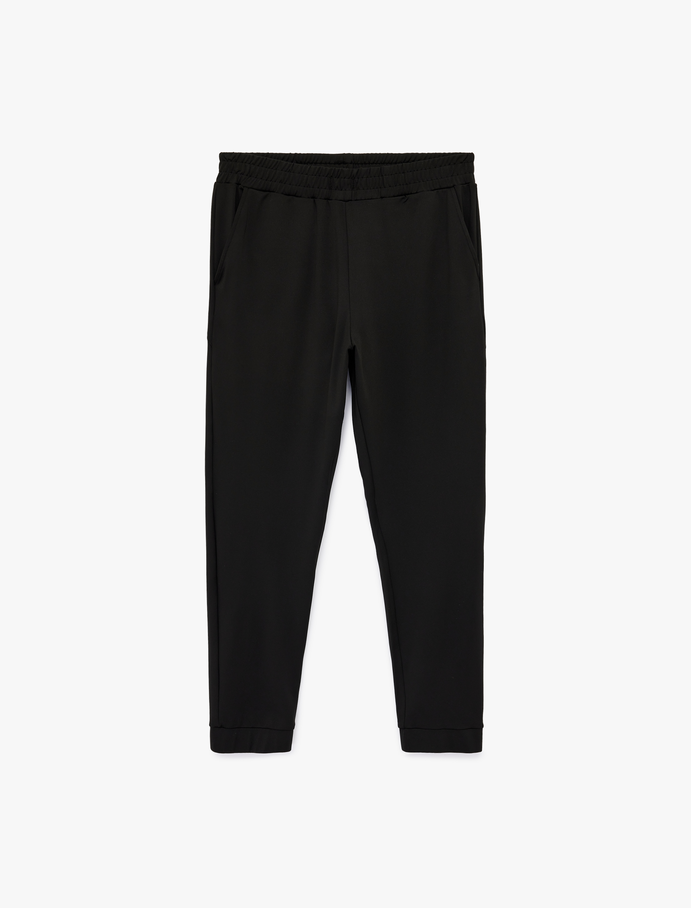   Beli Lastikli Cepli Jogger Spor Eşofman Altı