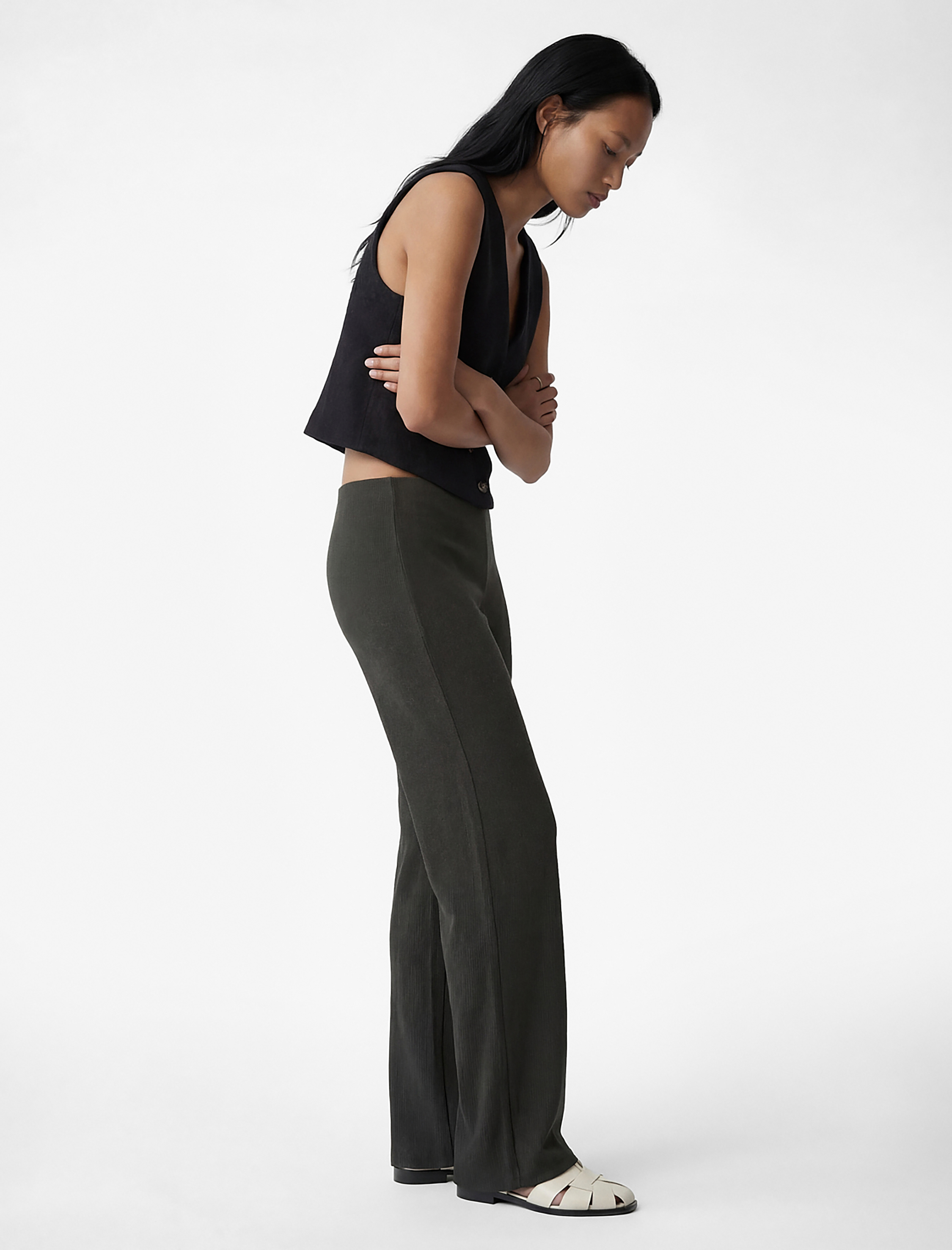   Viskon Karışımlı Klasik Kesim Slim Fit Pantolon