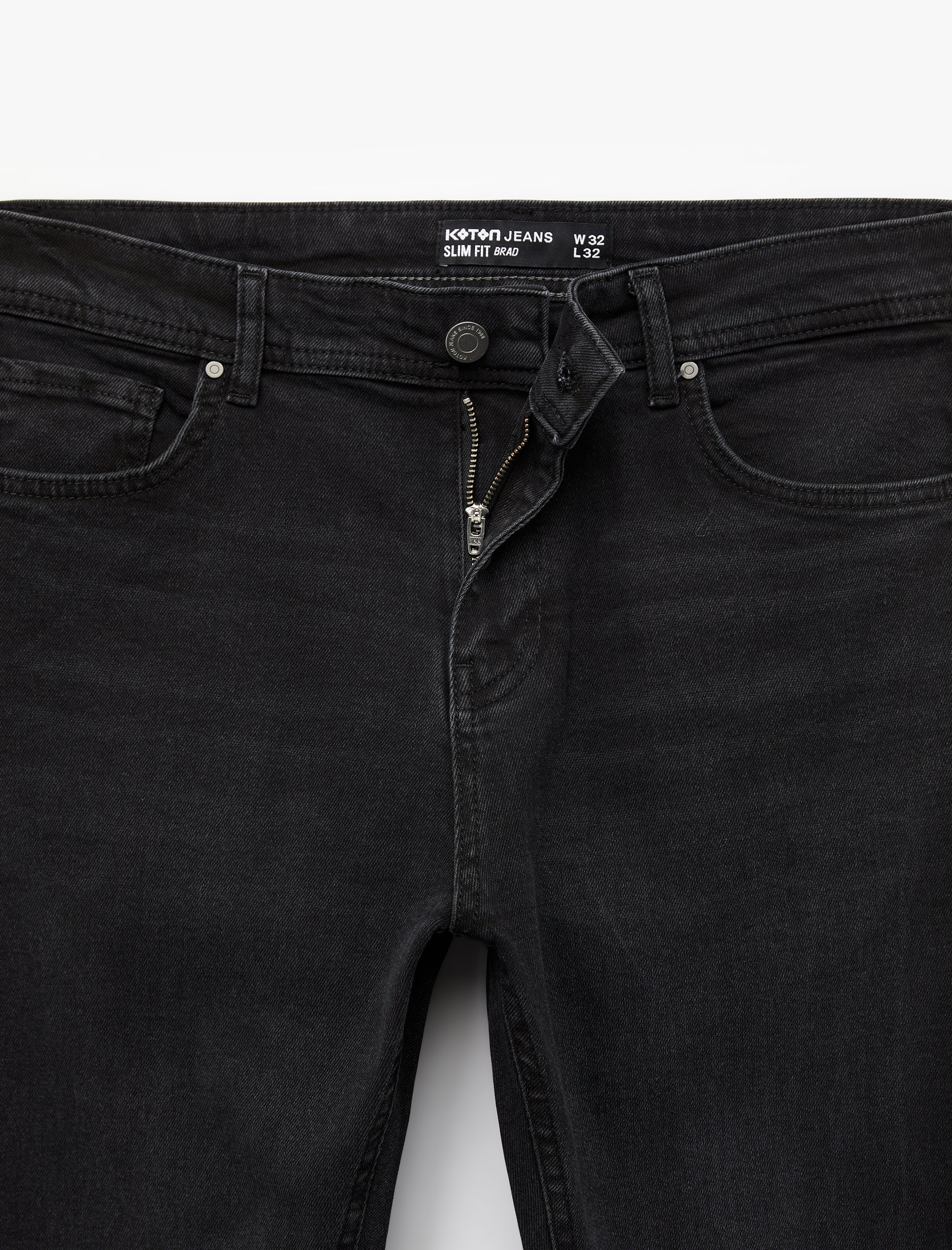   Pamuklu Normal Bel Slim Fit Jean Pantolon - Brad Jean