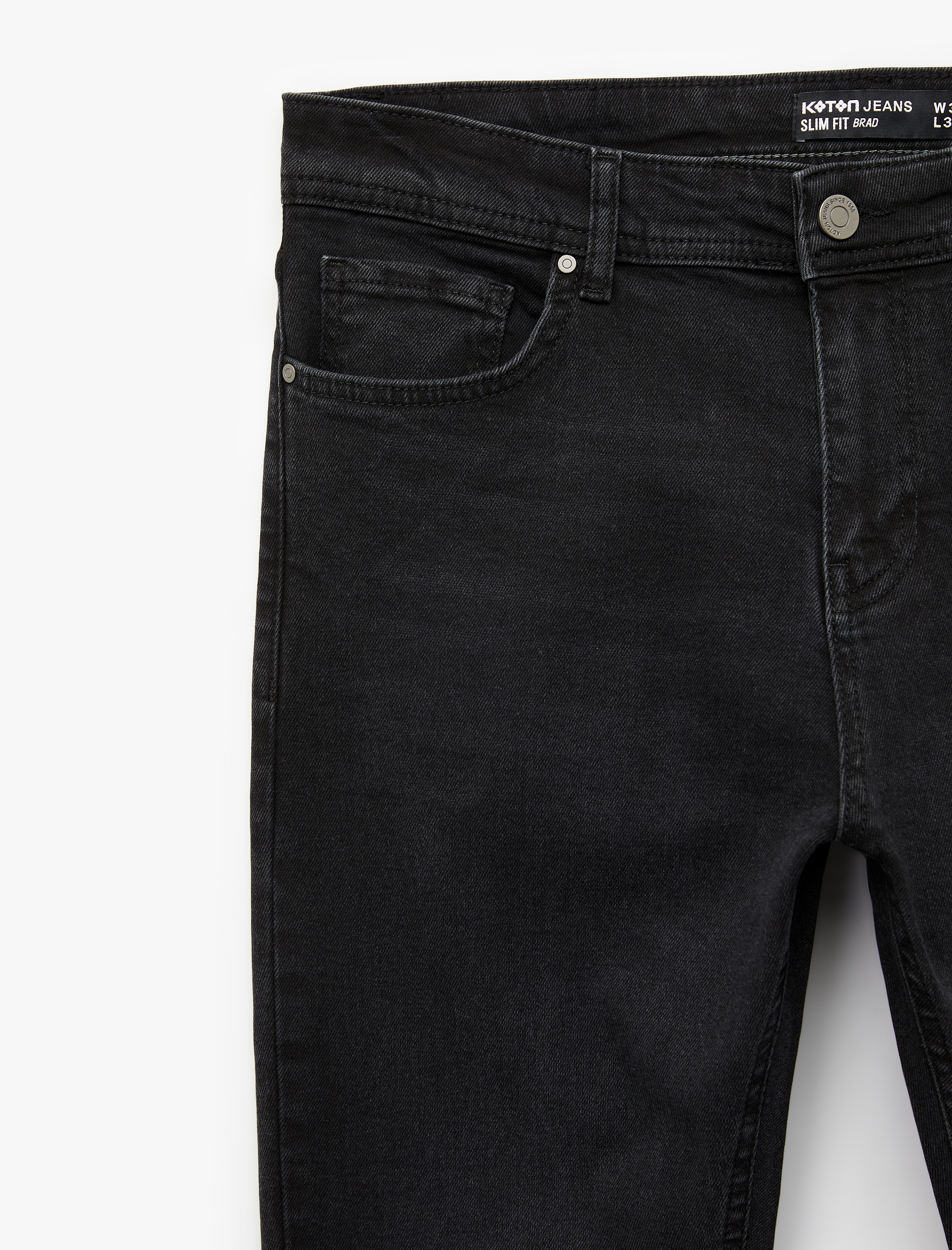   Pamuklu Normal Bel Slim Fit Jean Pantolon - Brad Jean