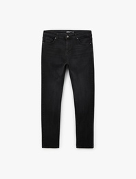 Pamuklu Normal Bel Slim Fit Jean Pantolon - Brad Jean