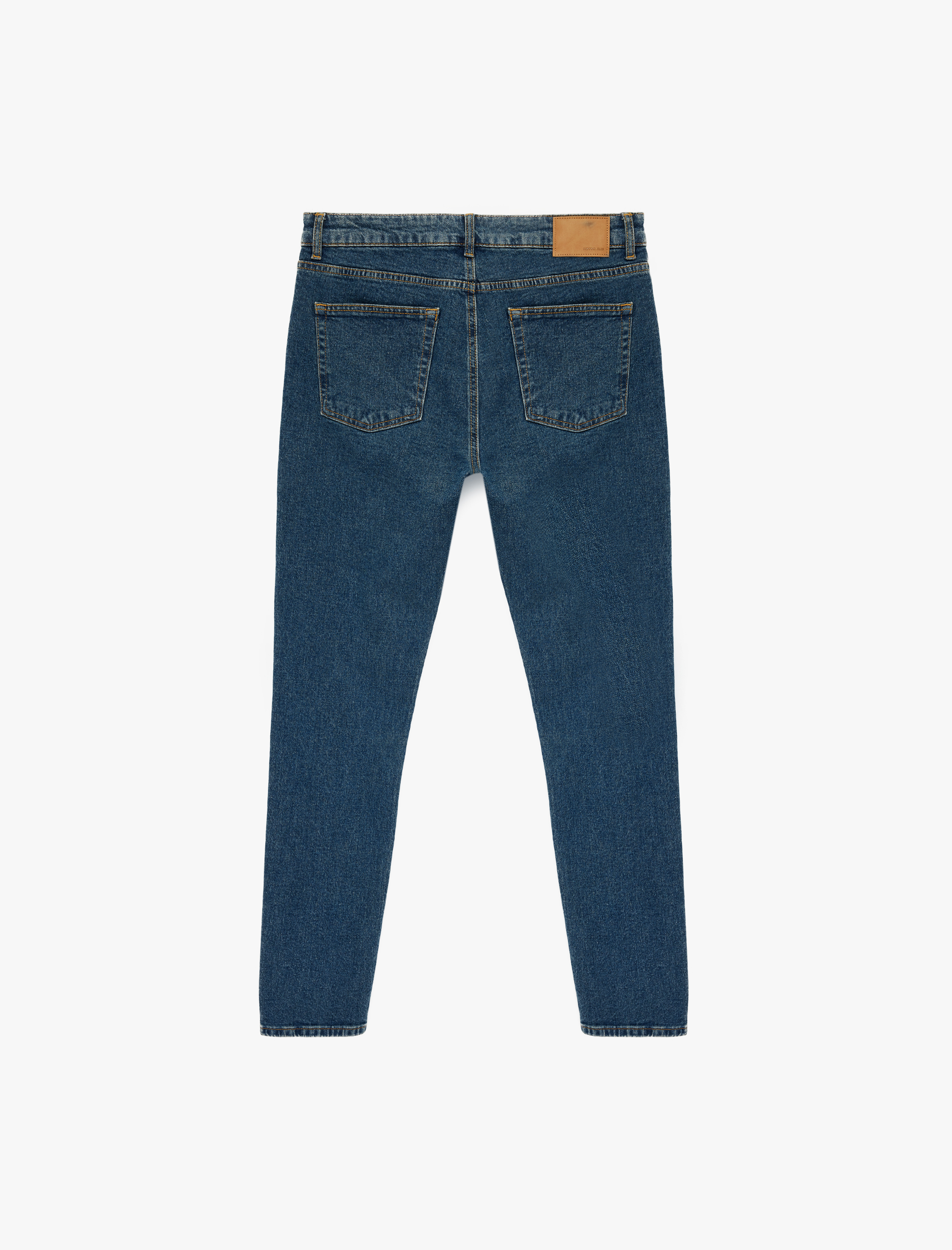   Pamuklu Normal Bel Slim Fit Jean Pantolon - Brad Jean