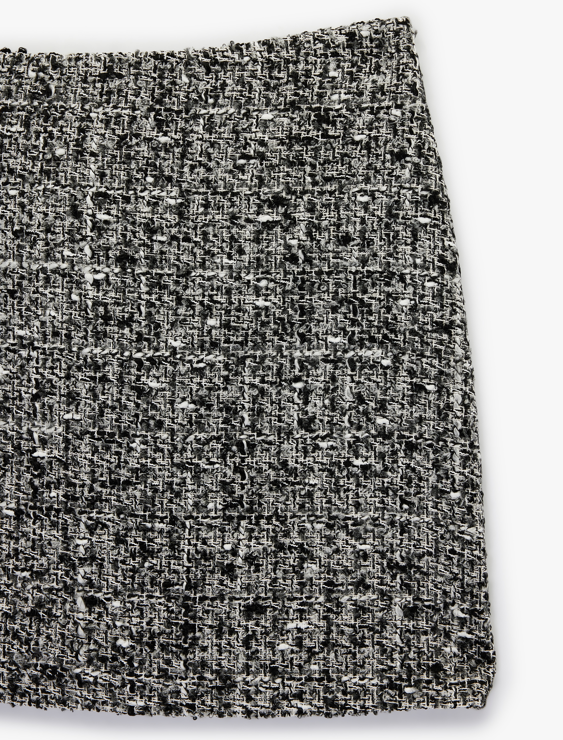   Slim Fit A Kesim Mini Tüvit Etek