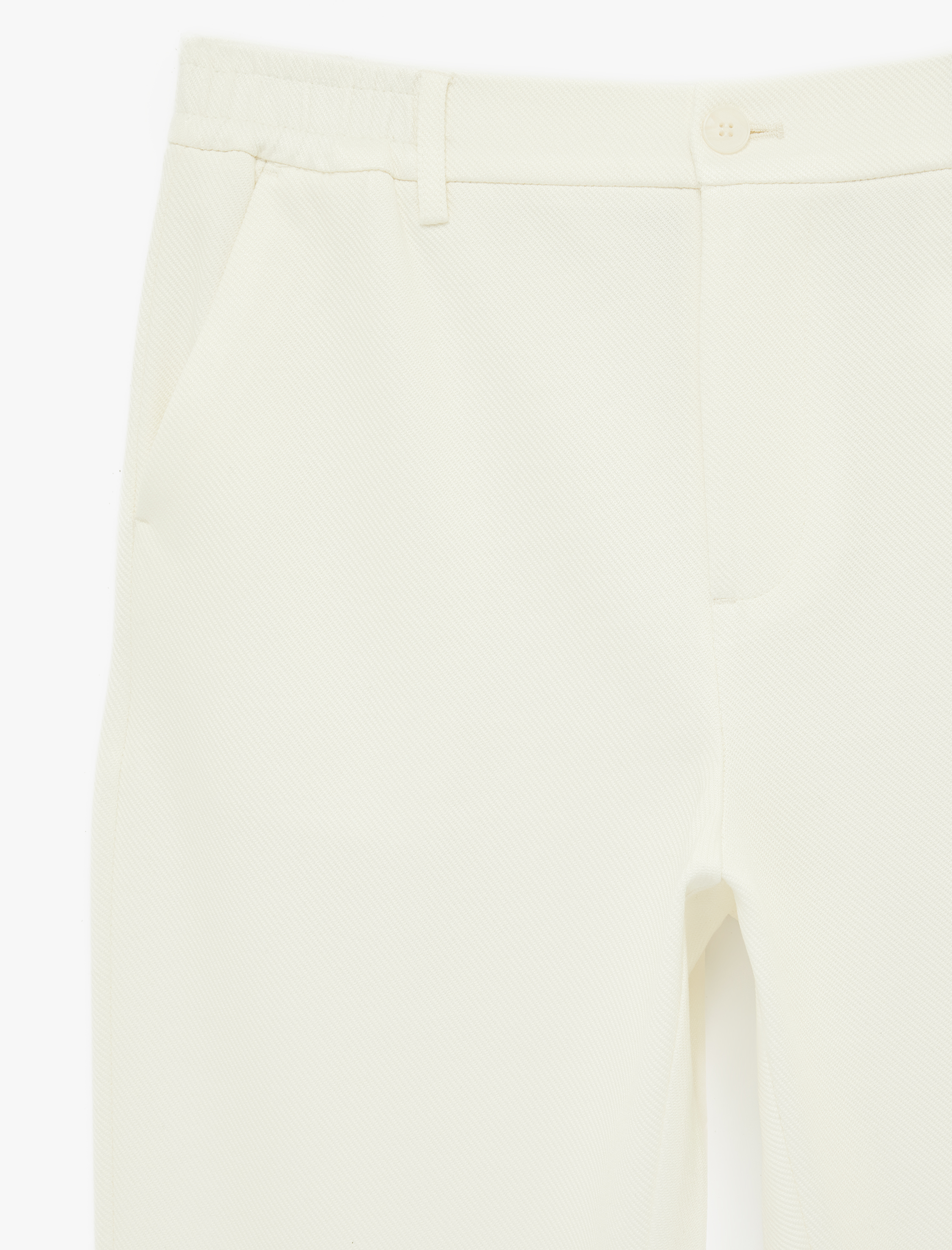   Slim Fit Viskon Karışımlı Cepli Düğmeli Chino Pantolon
