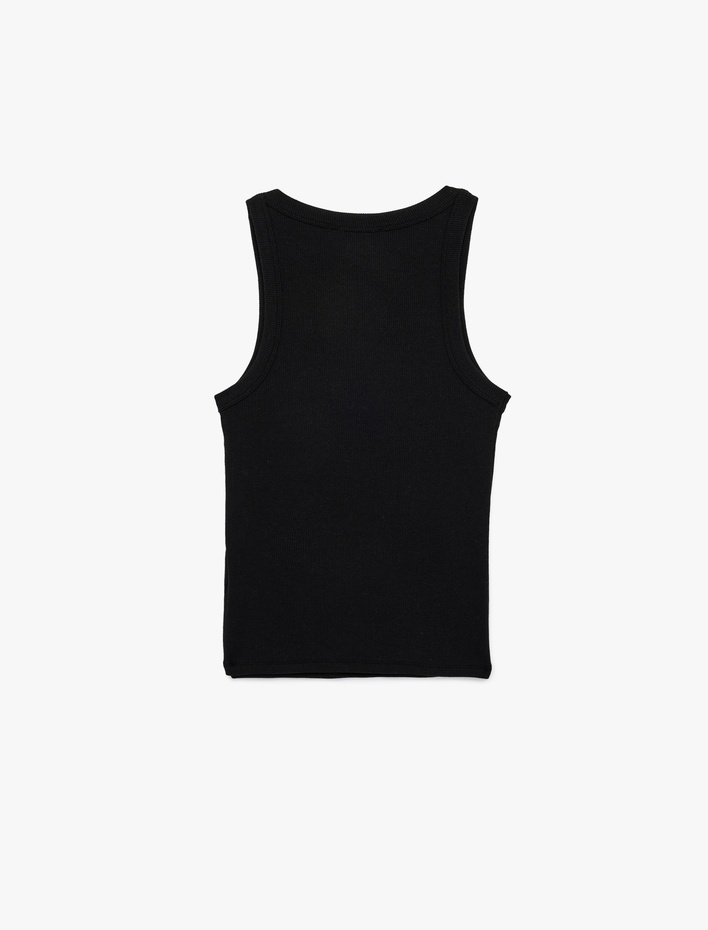  Kaşkorse U Yaka Kolsuz Slim Fit Atlet