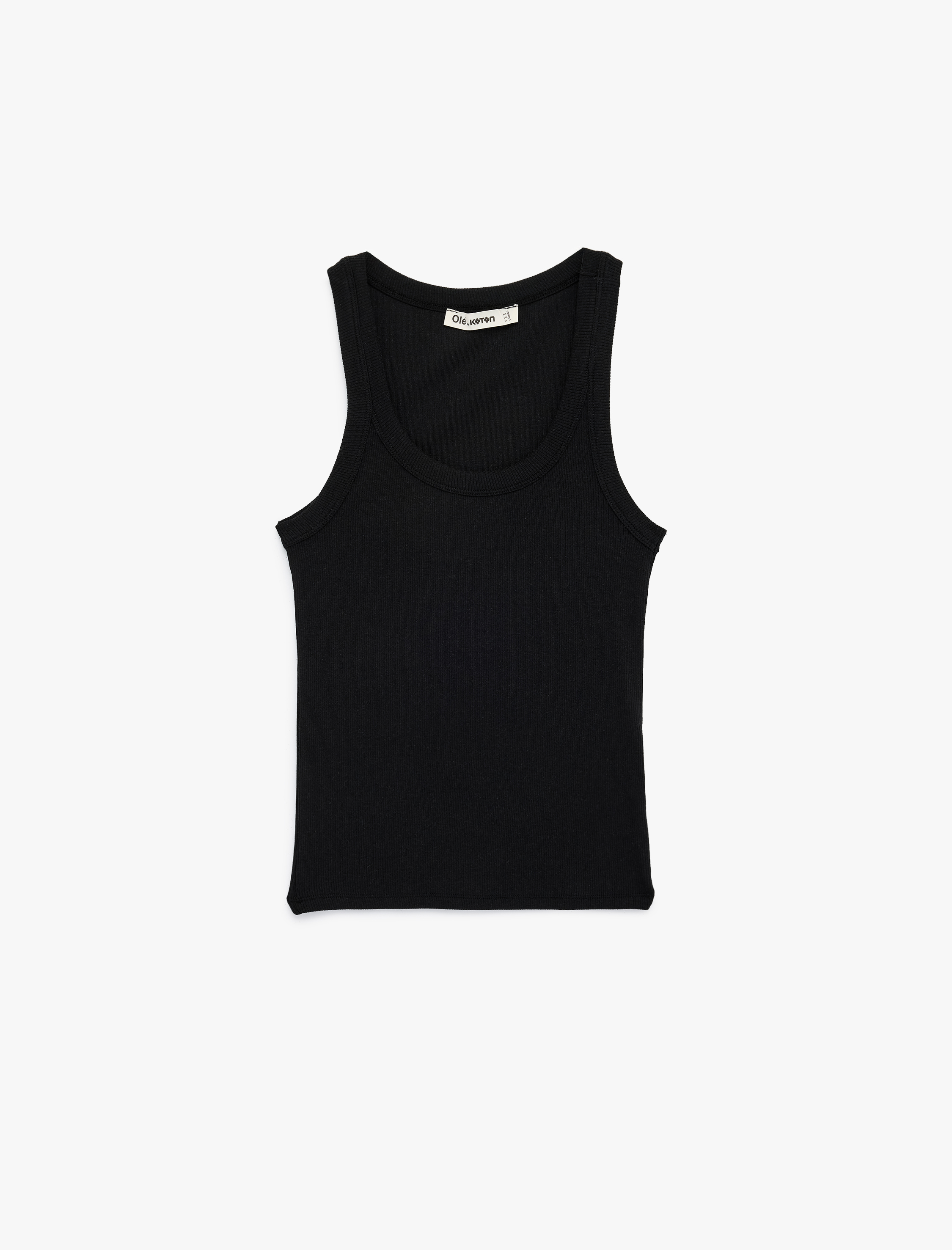   Kaşkorse U Yaka Kolsuz Slim Fit Atlet