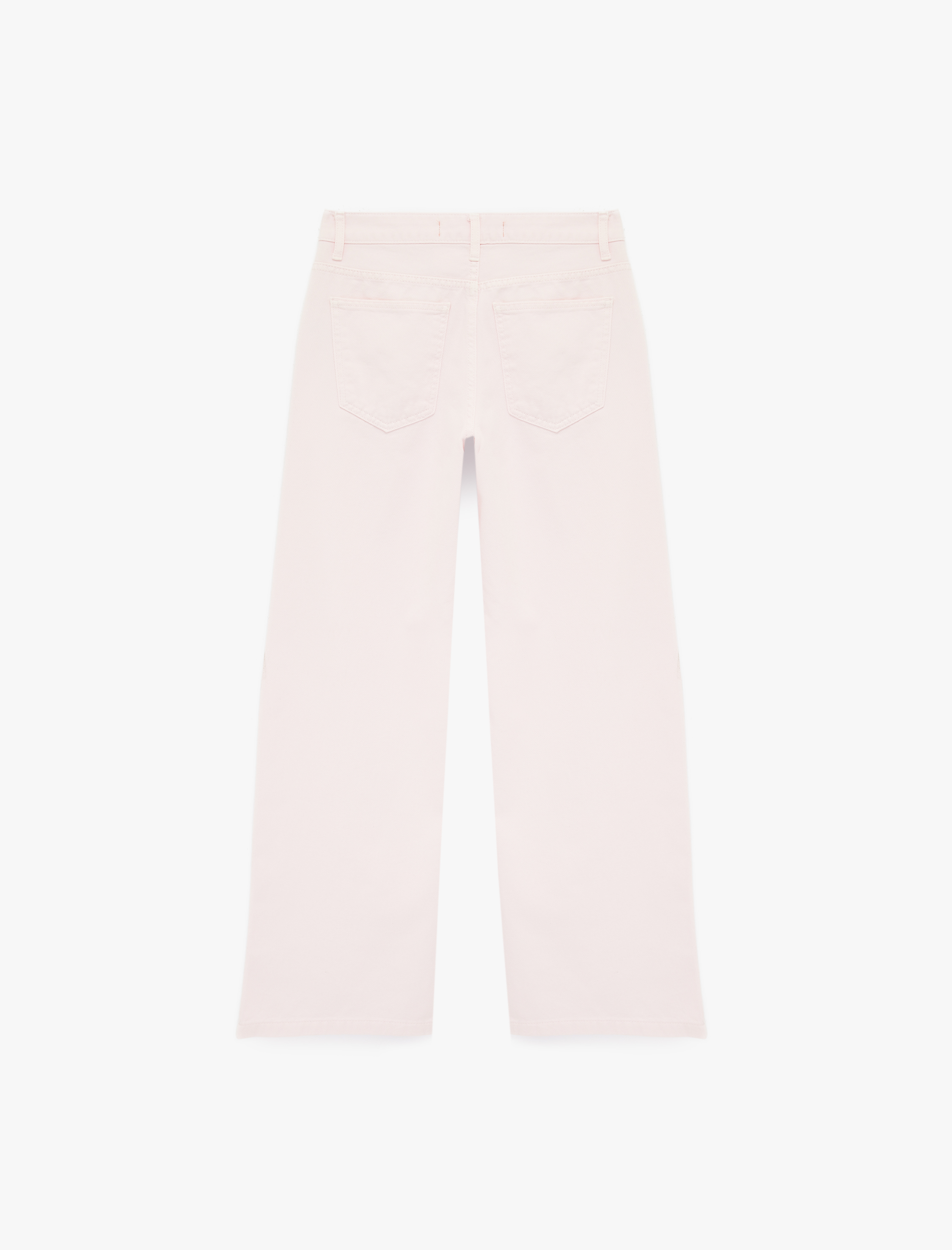   Pamuklu Düşük Bel Bol Kesim Denim Pantolon - Loose Straight Fit Jean