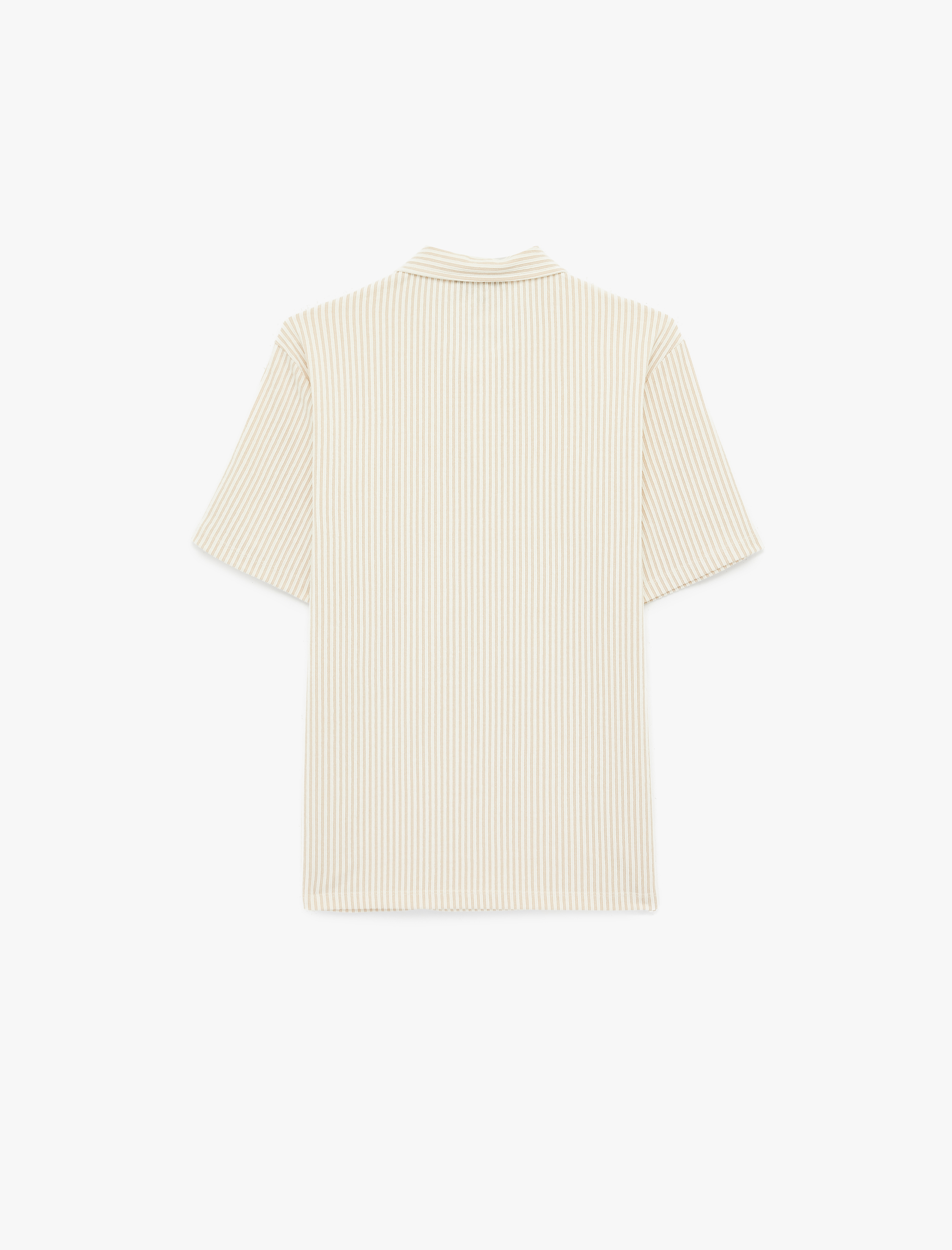   Regular Fit Kısa Kollu Düğmeli Polo Yaka Tişört