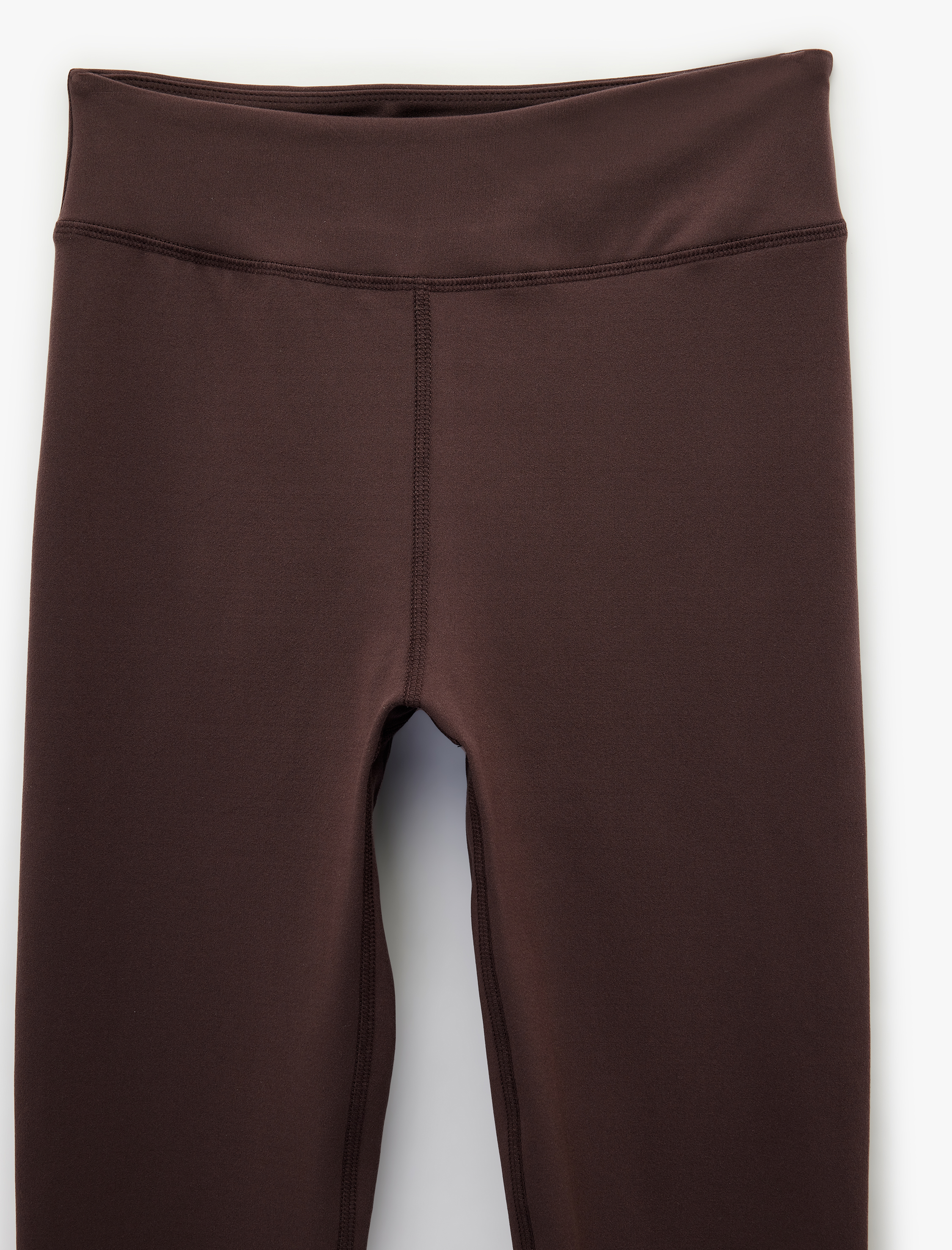   Yüksek Bel Dikiş Detaylı Slim Fit Spor Tayt