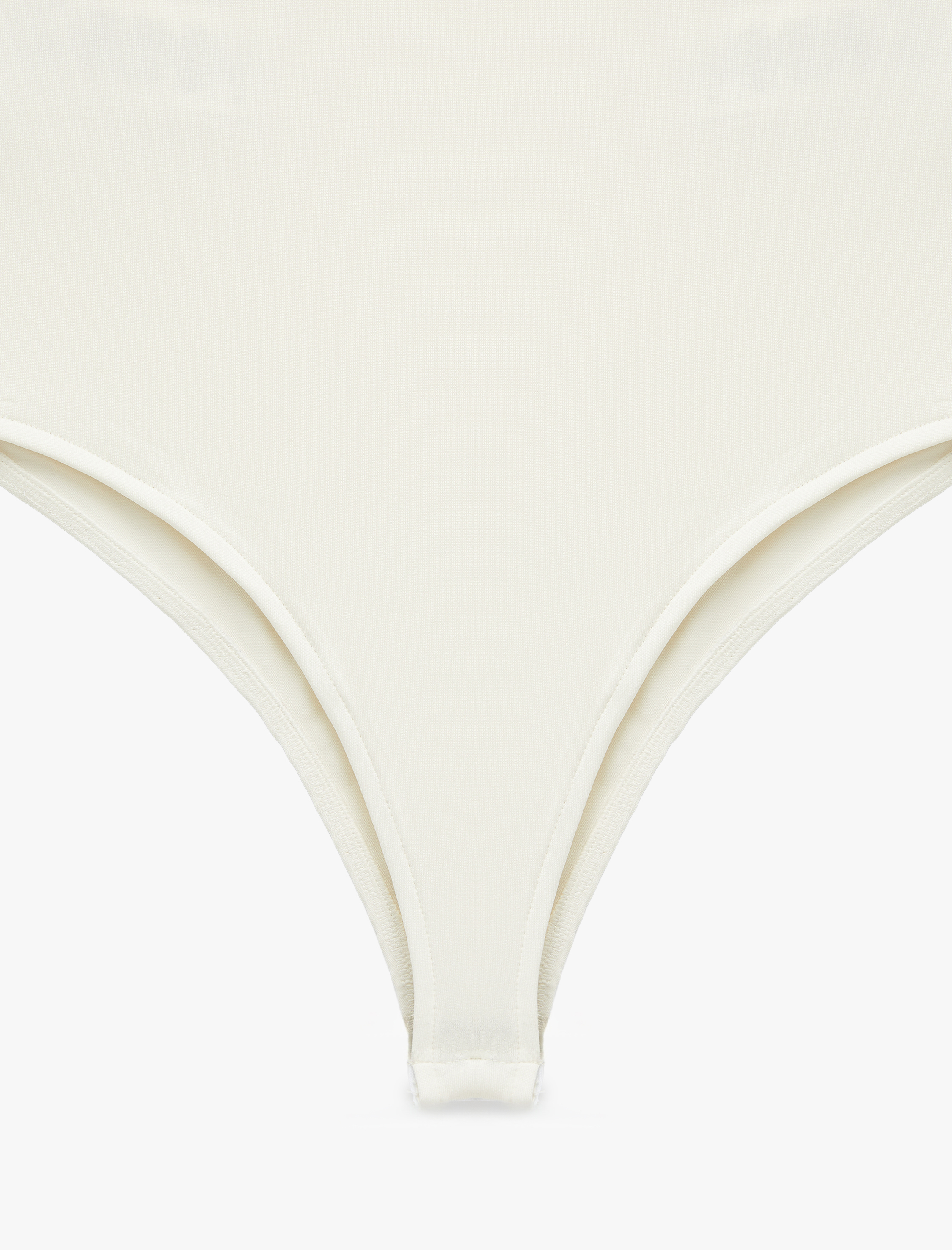   Uzun Kollu Bisiklet Yaka Slim Fit Bodysuit