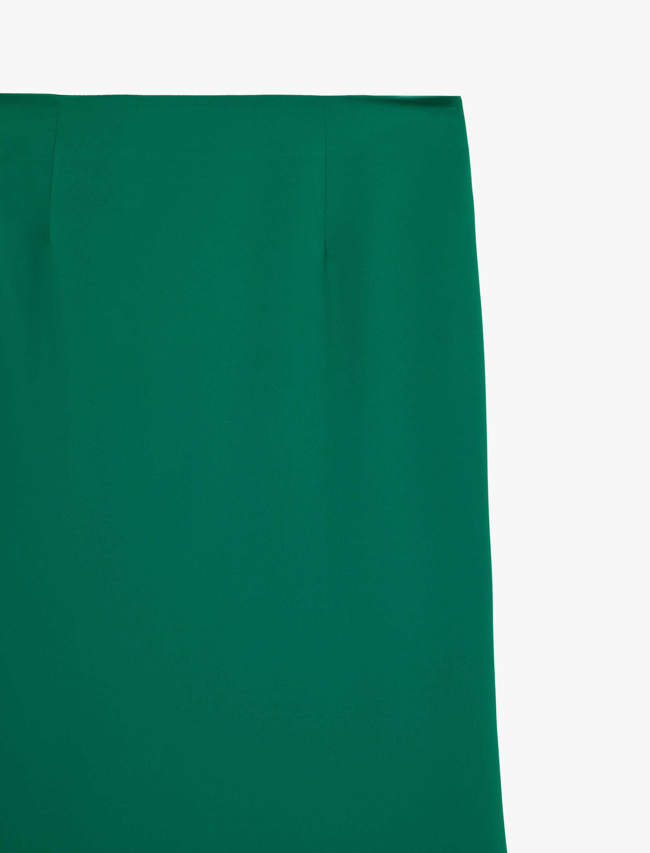   Balık Kesim Saten Uzun Etek