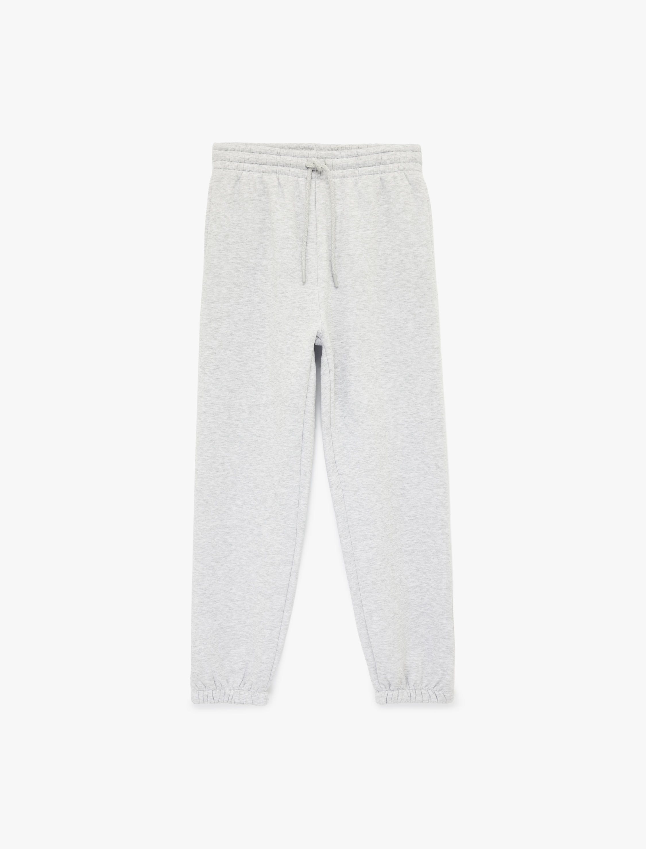   Üç İplik Şardonlu Lastikli Paça Cepli Jogger Eşofman Altı