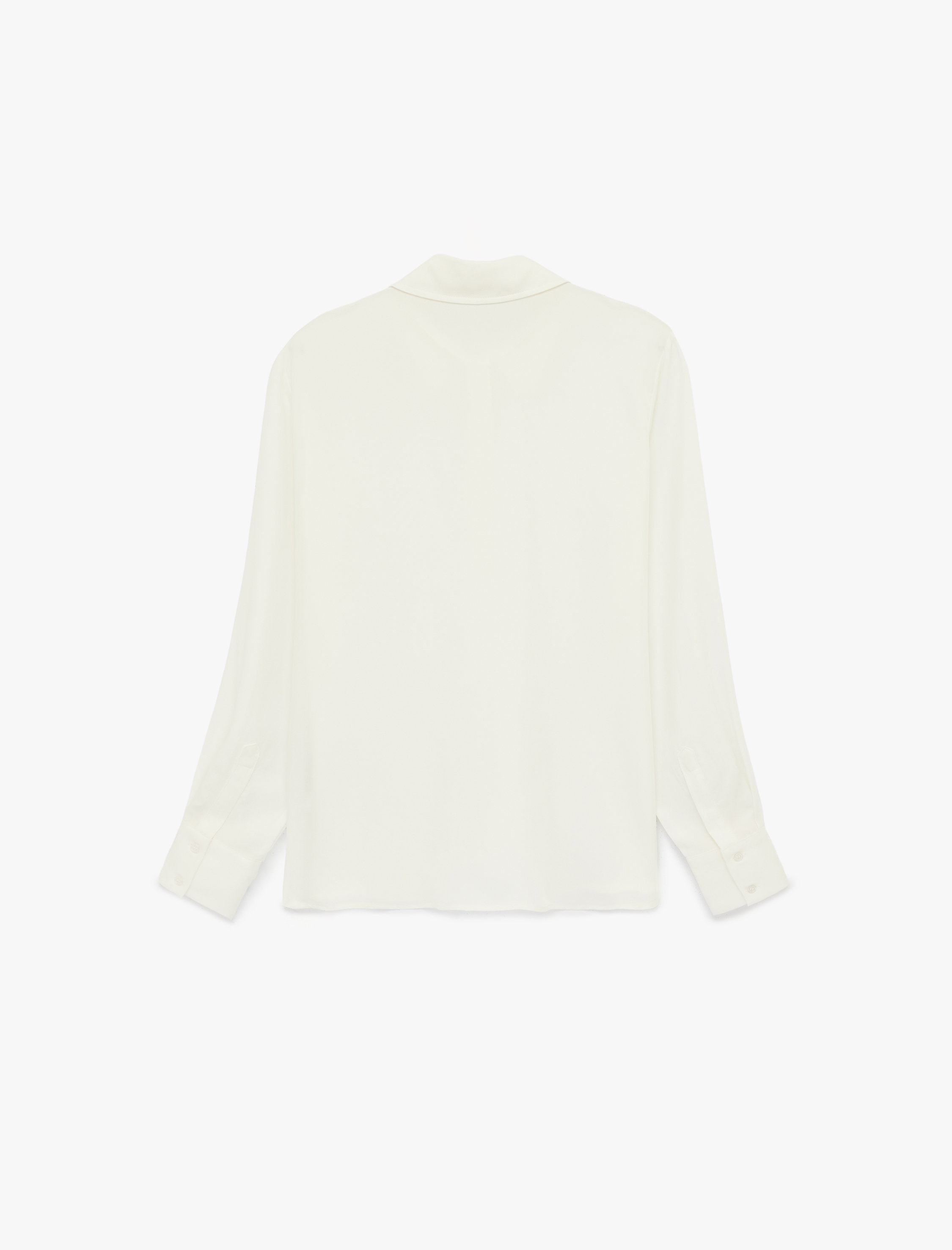   Regular Fit Düğmeli Viskon Karışımlı Klasik Yaka Uzun Kollu Gömlek