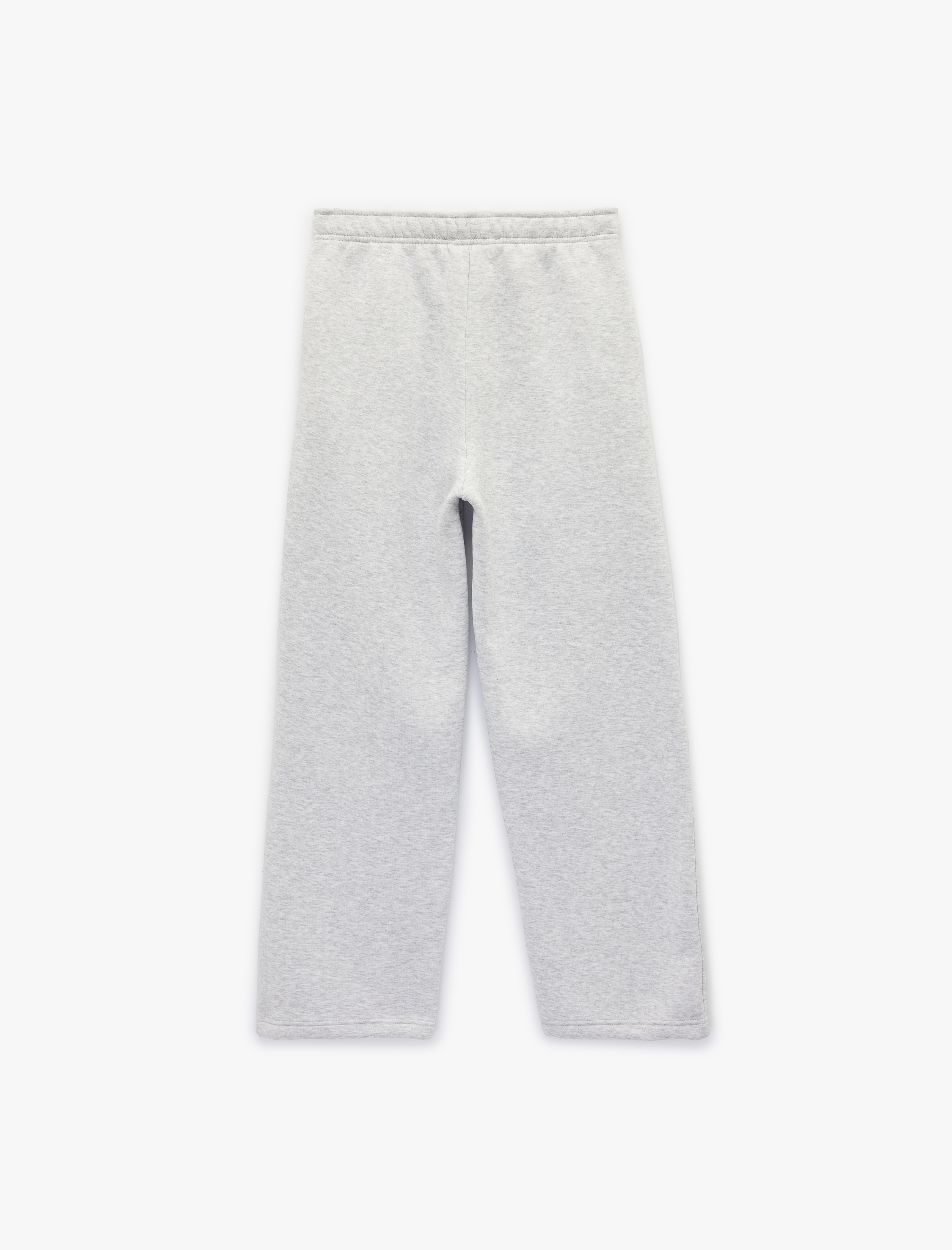   Şardonlu Beli Lastikli Rahat Kalıp Geniş Paça Eşofman Altı