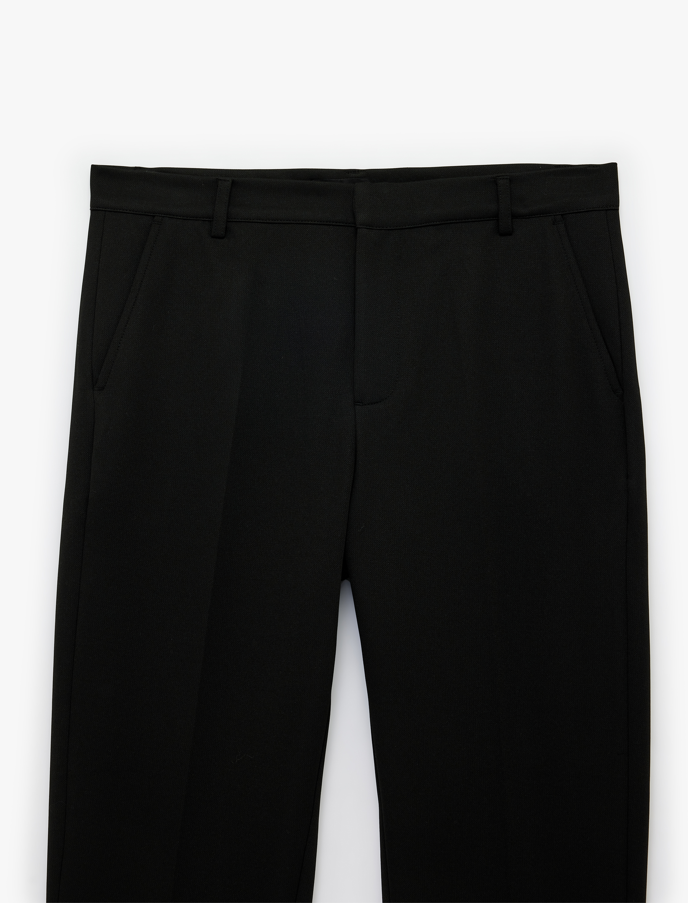   Slim Fit Normal Bel Cepli Kumaş Pantolon