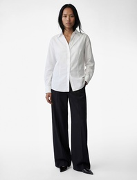 Regular Fit Uzun Kollu Düğmeli Klasik Yaka Gömlek