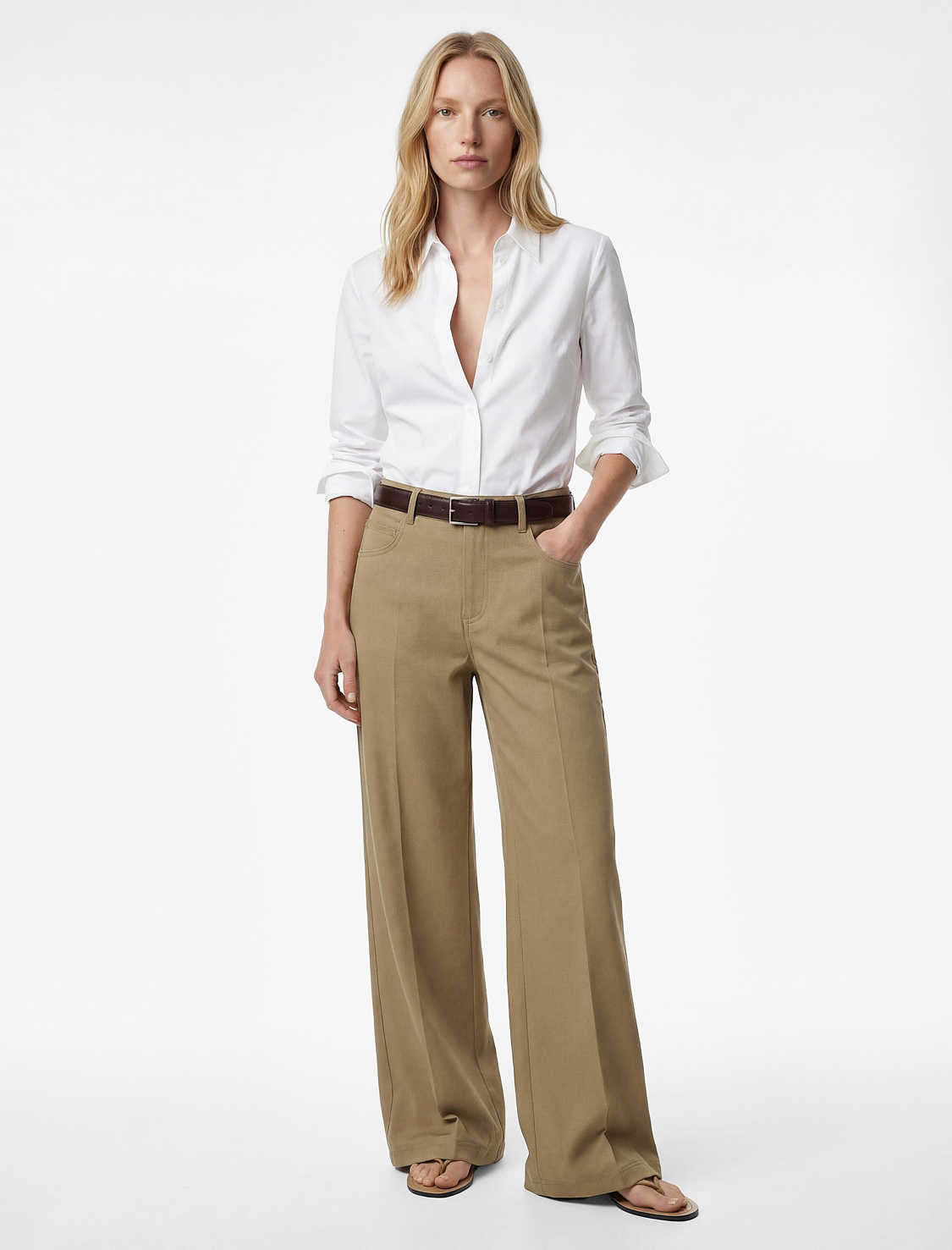   Regular Fit Klasik Yaka Uzun Kollu Gömlek