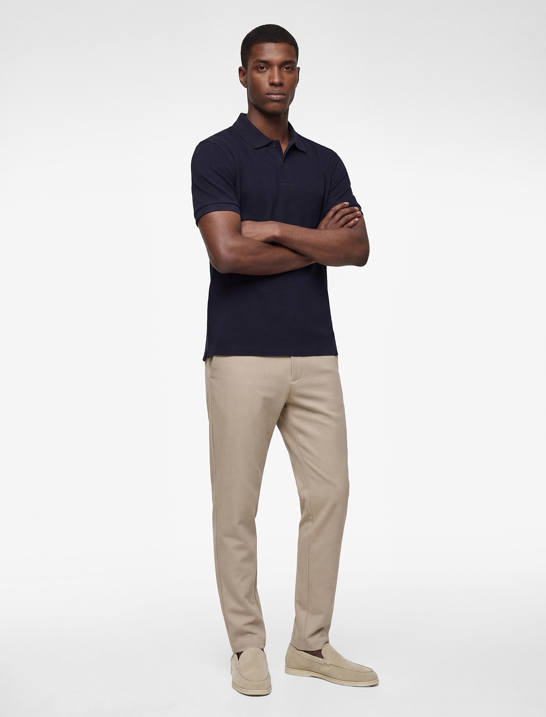   Slim Fit Normal Bel Cepli Kumaş Pantolon