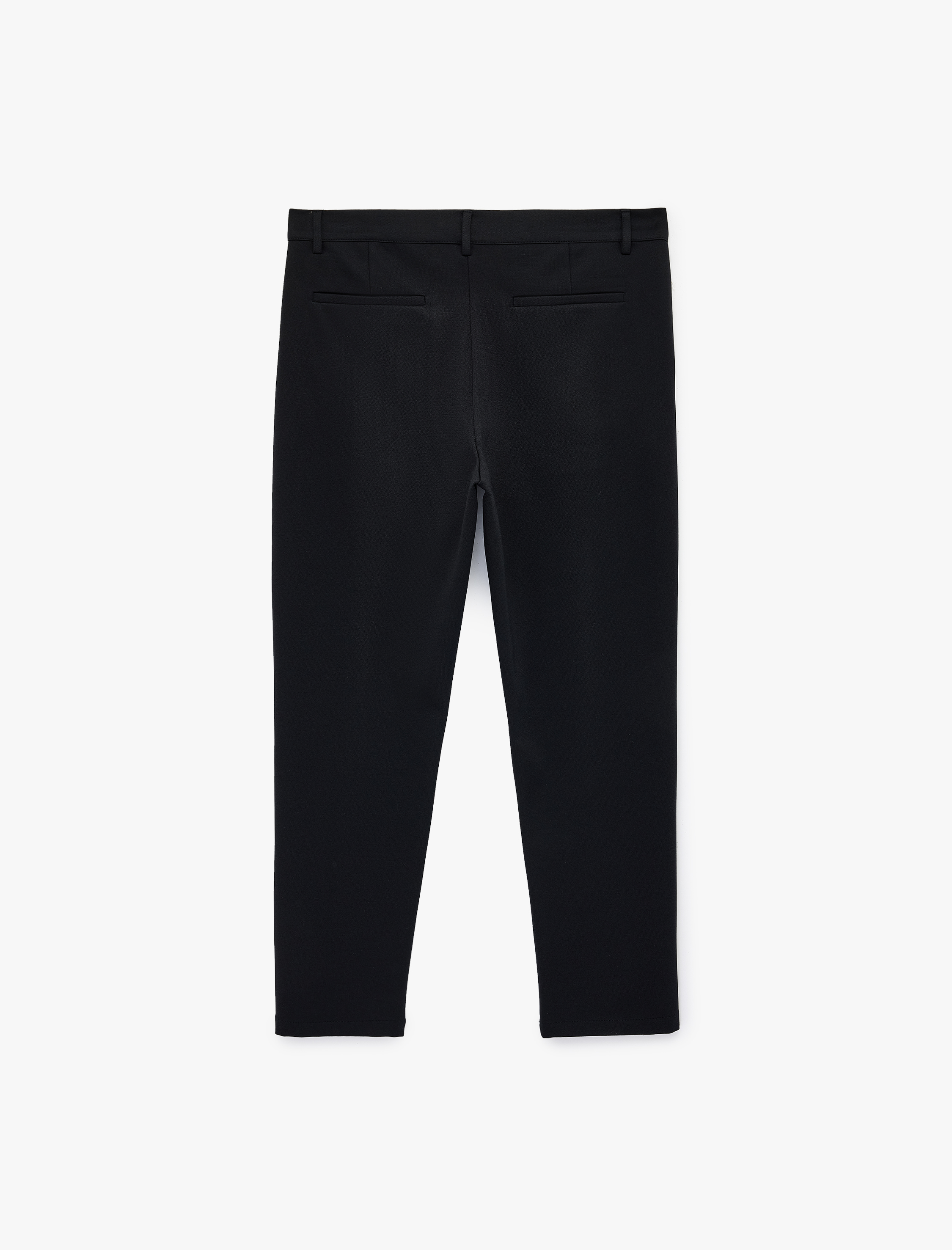   Slim Fit Normal Bel Cepli Kumaş Pantolon