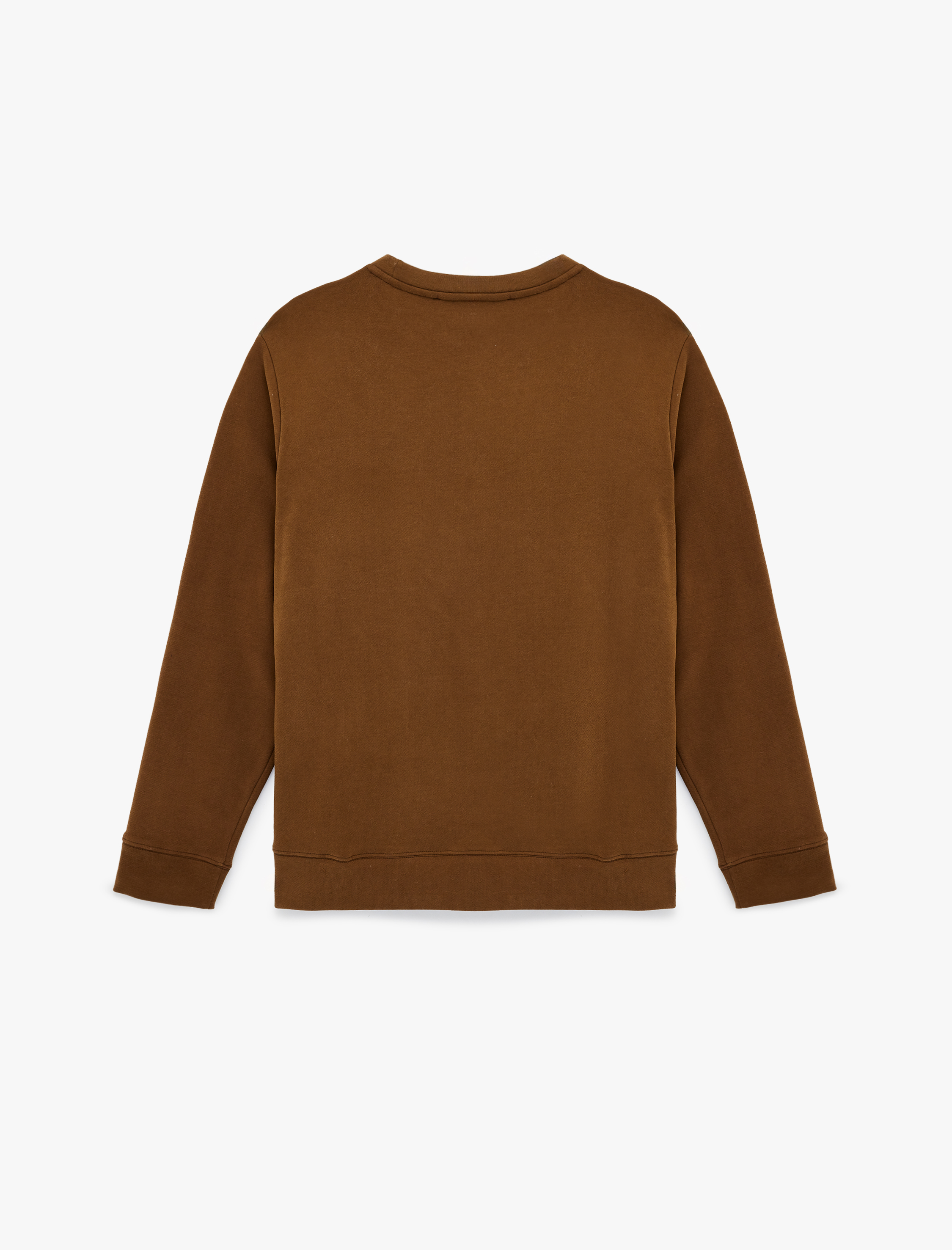   Uzun Kollu Pamuklu Basic Bisiklet Yaka Sweatshirt