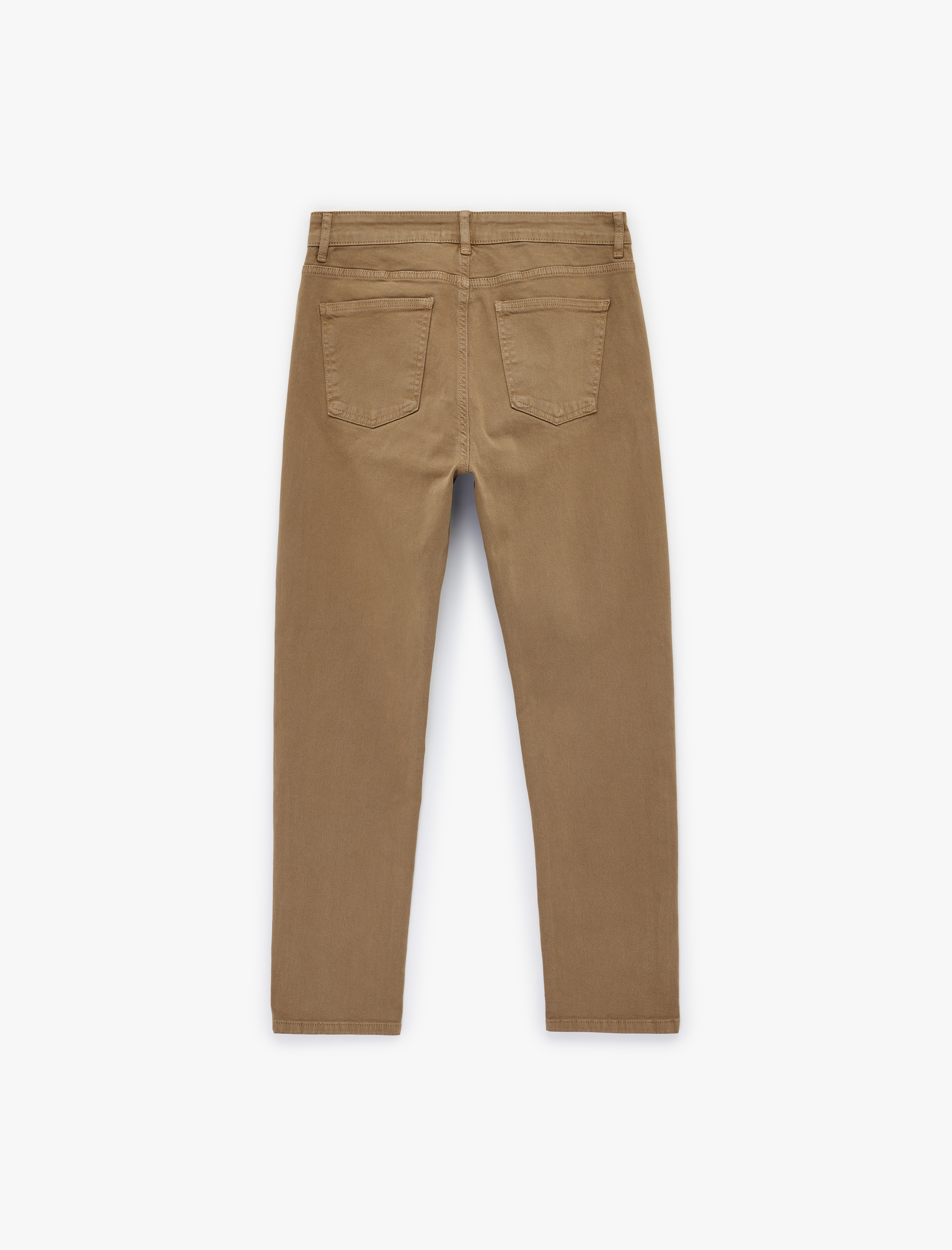   Pamuklu Cepli Düğmeli Regular Fit Pantolon