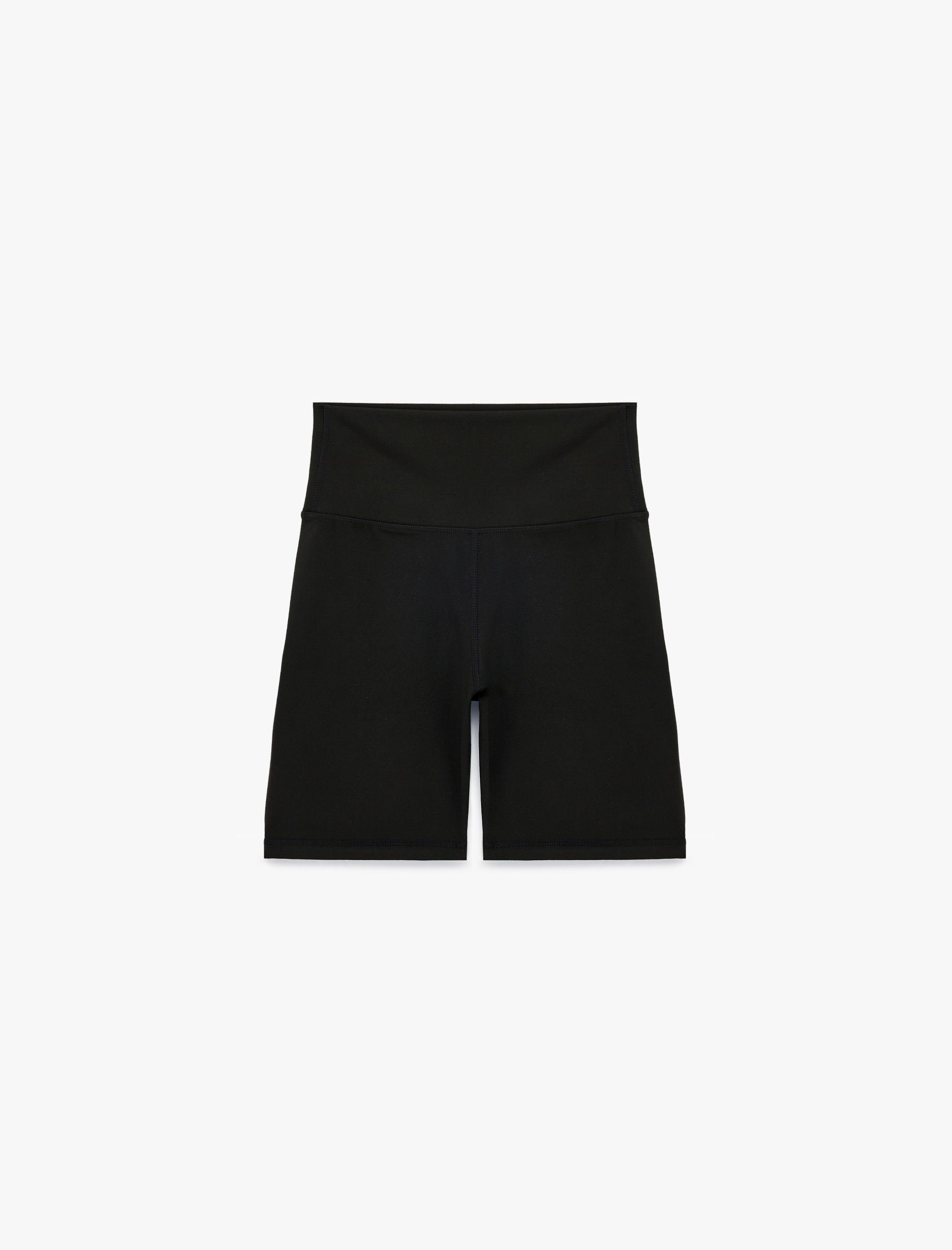   Yüksek Bel Dikiş Detaylı Spor Biker Tayt