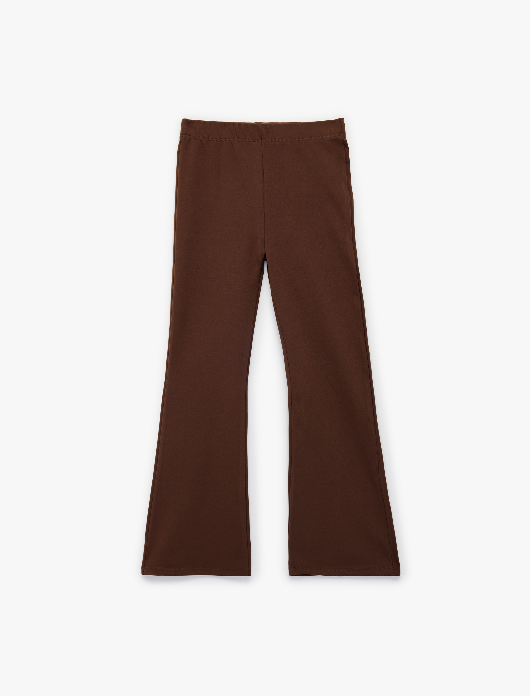  Kız Çocuk Dar Kalıp İspanyol Paça Tayt