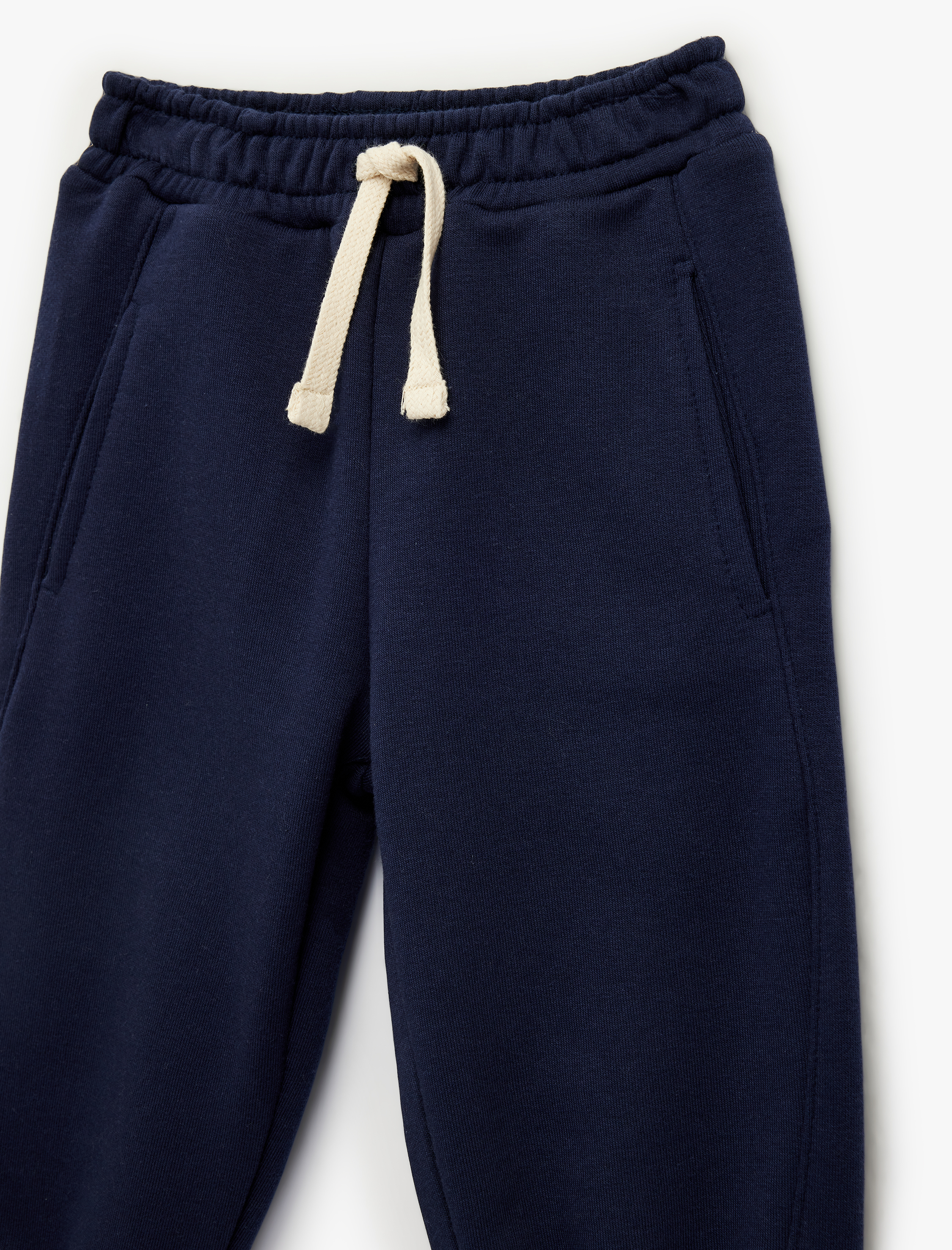  Erkek Bebek Paçası Lastikli Cepli Beli Bağcıklı Eşofman Altı