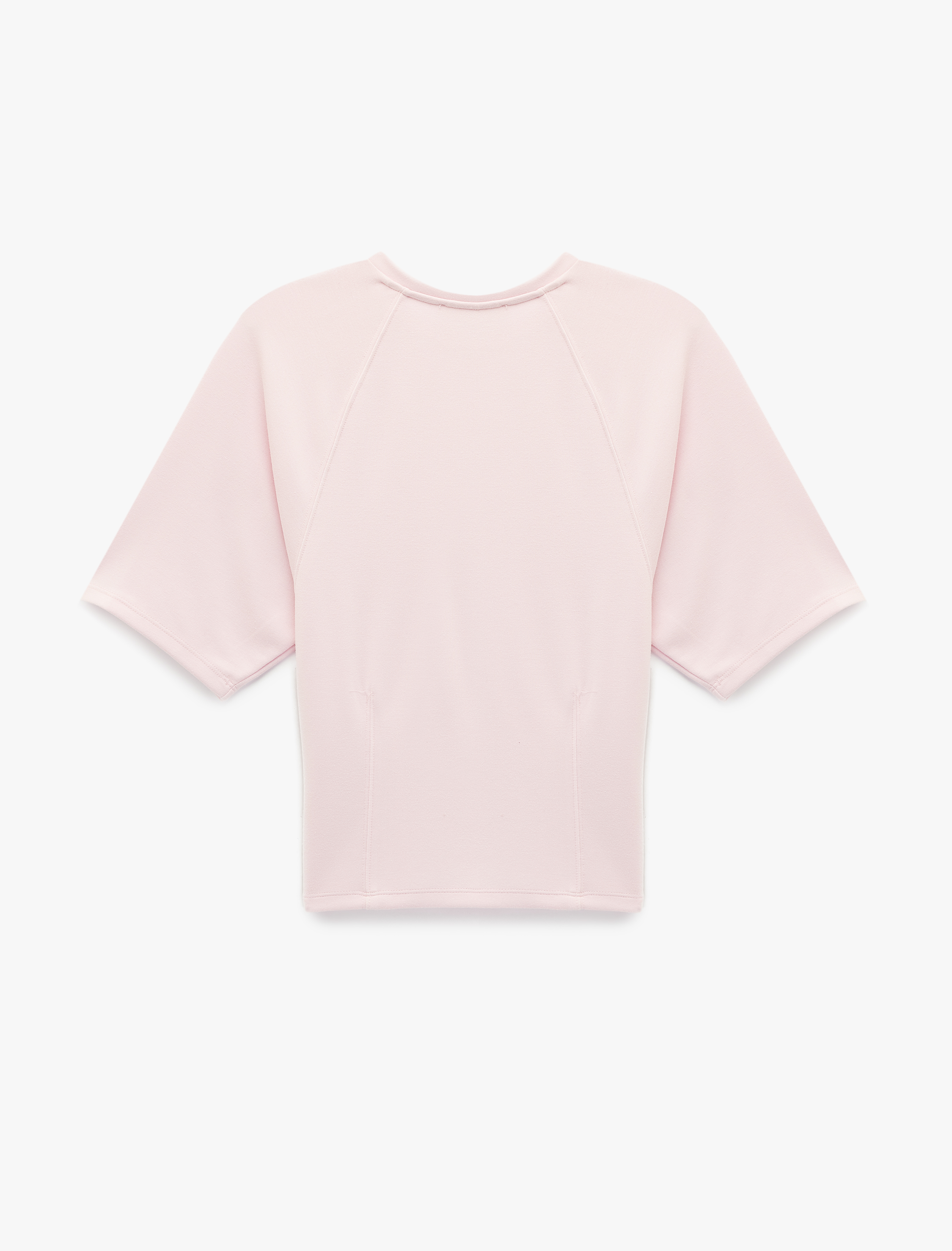   Slim Fit Kısa Kollu Bisiklet Yaka Modal Karışımlı Tişört