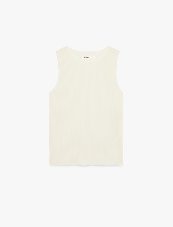  Regular Fit Kolsuz Bisiklet Yaka Bluz