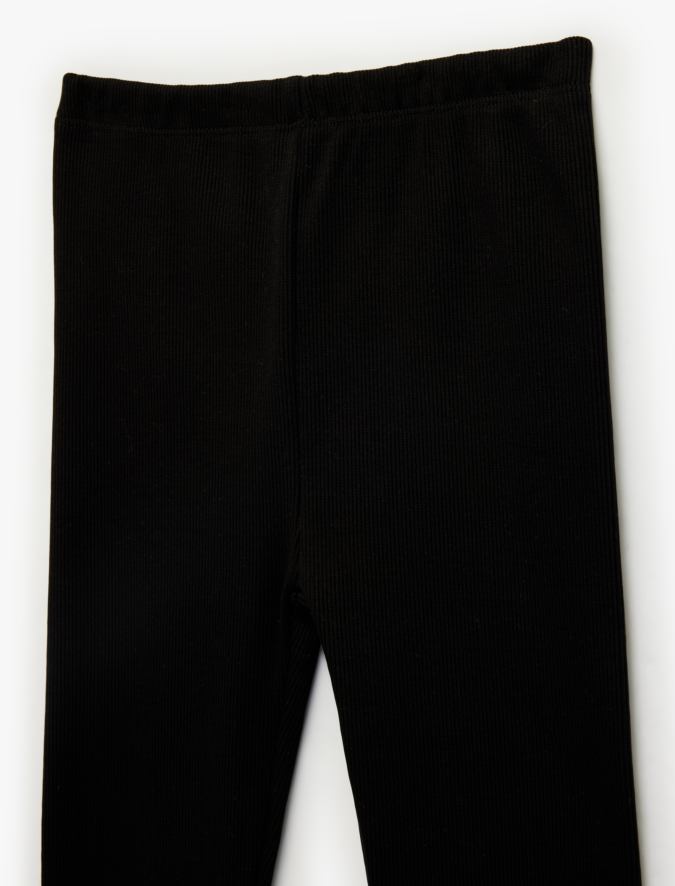  Kız Bebek Regular Fit Beli Lastikli Basic Pamuklu Tayt