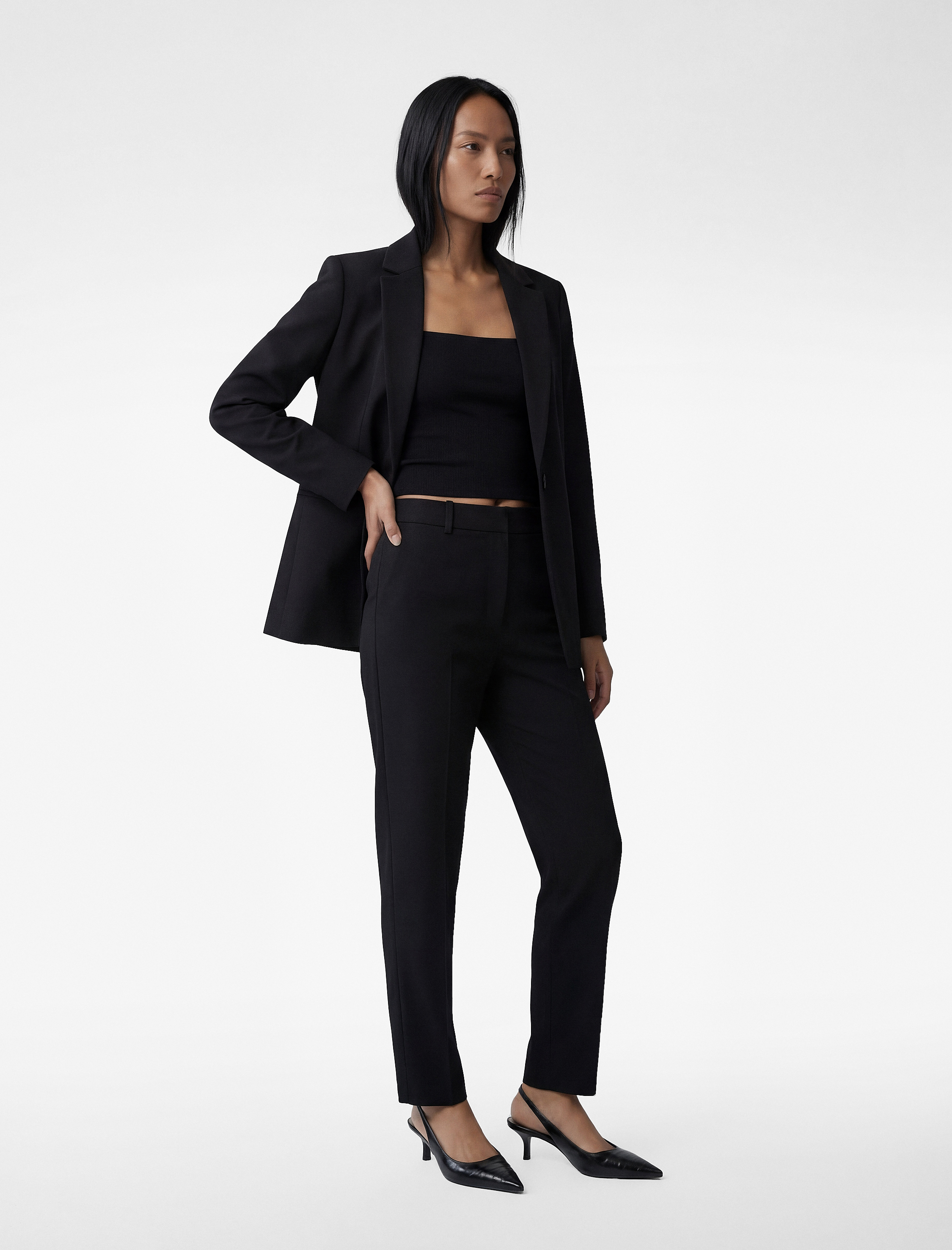   Slim Fit Normal Bel Cigarette Pantolon