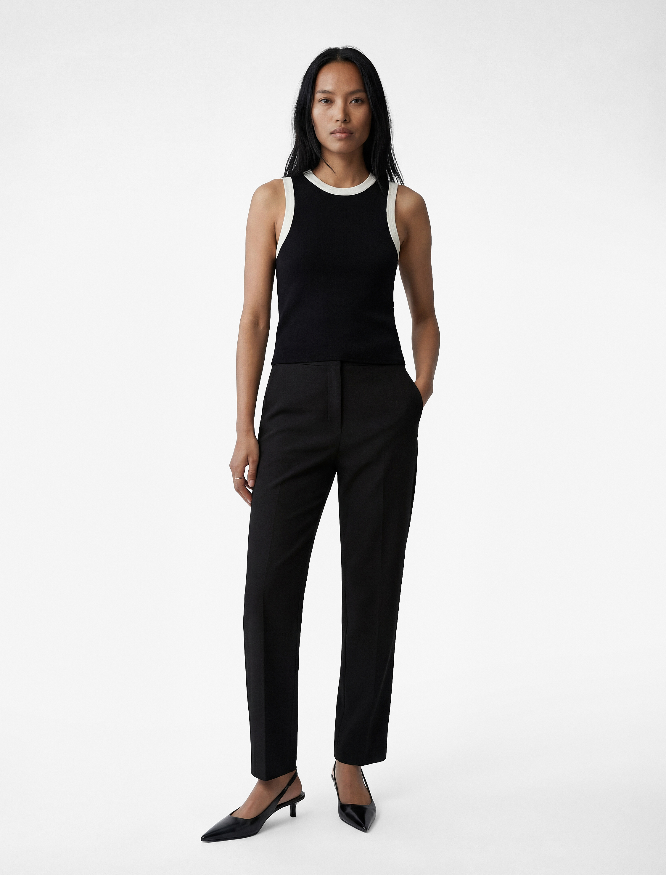   Slim Fit Cepli Normal Bel Cigarette Pantolon