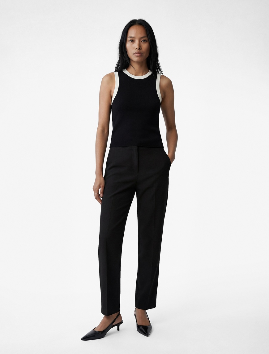Koton Kadın Slim Fit Cepli Normal Bel Cigarette Pantolon