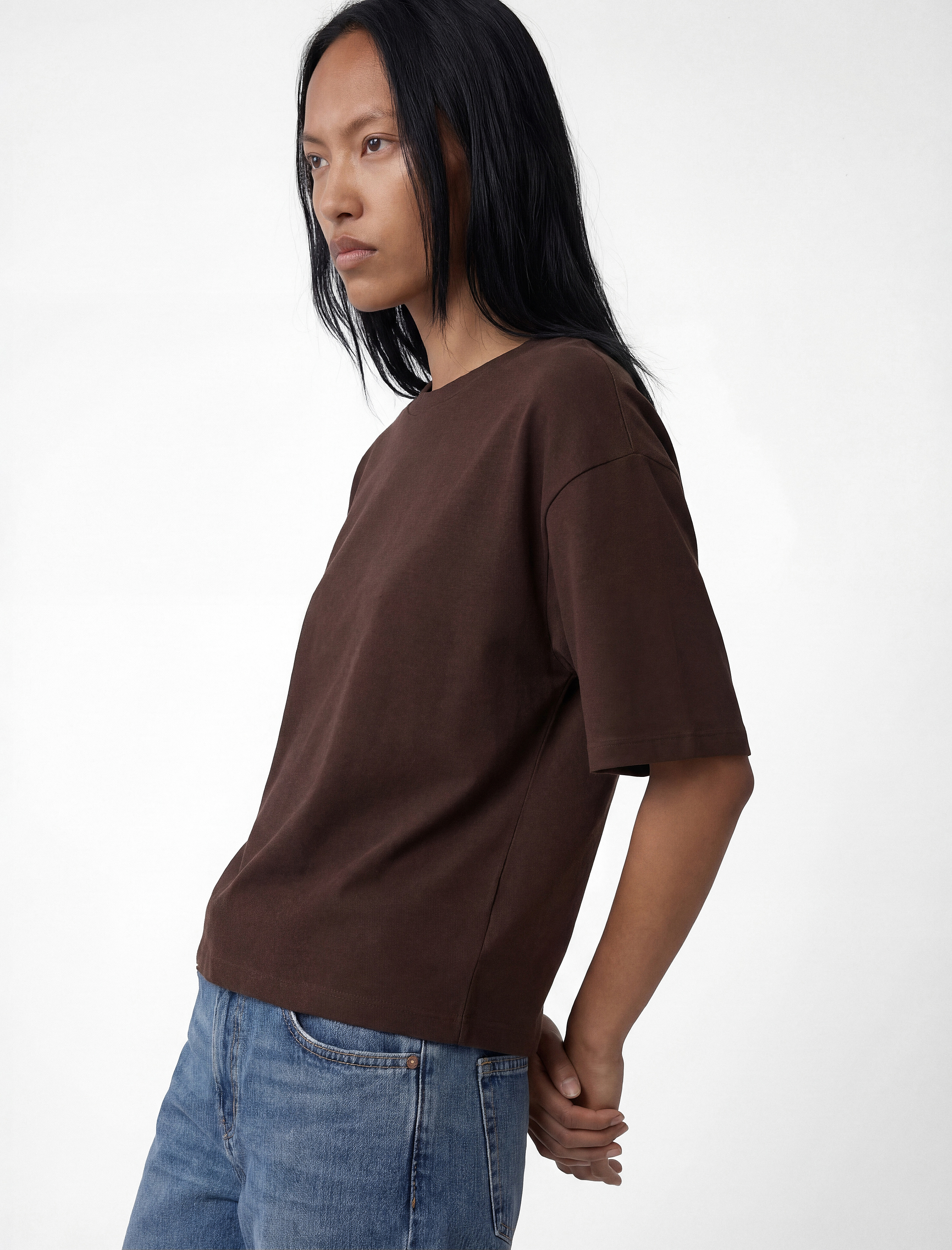   Regular Fit Kısa Kollu Bisiklet Yaka Basic Tişört