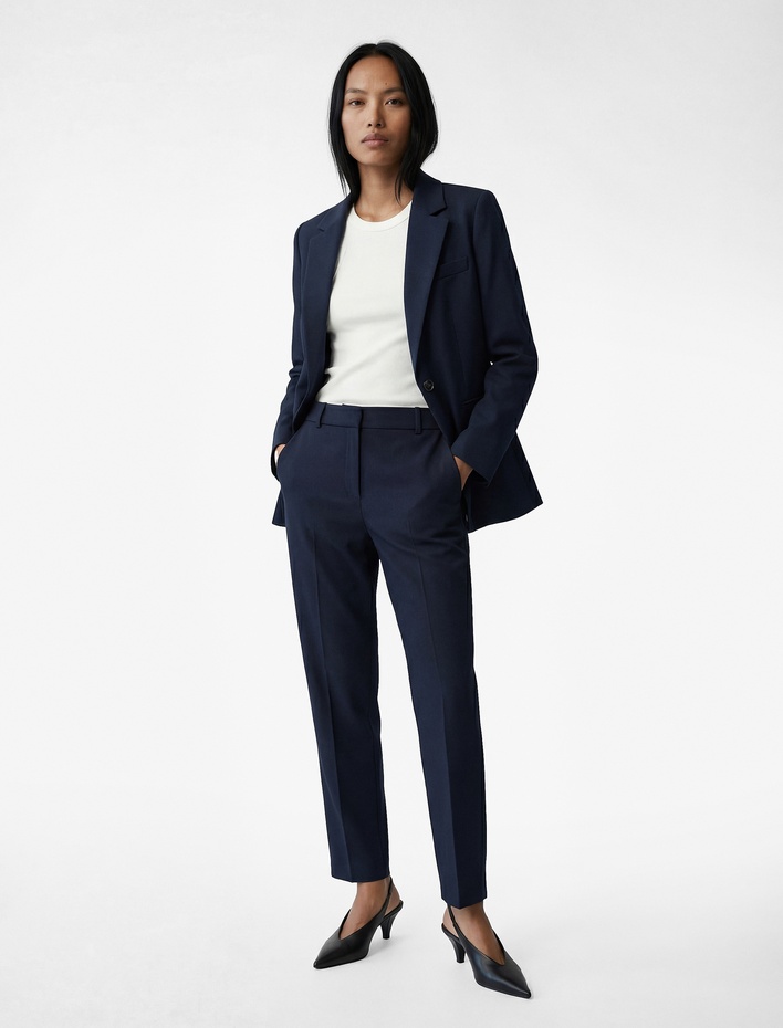  Slim Fit Normal Bel Cigarette Pantolon