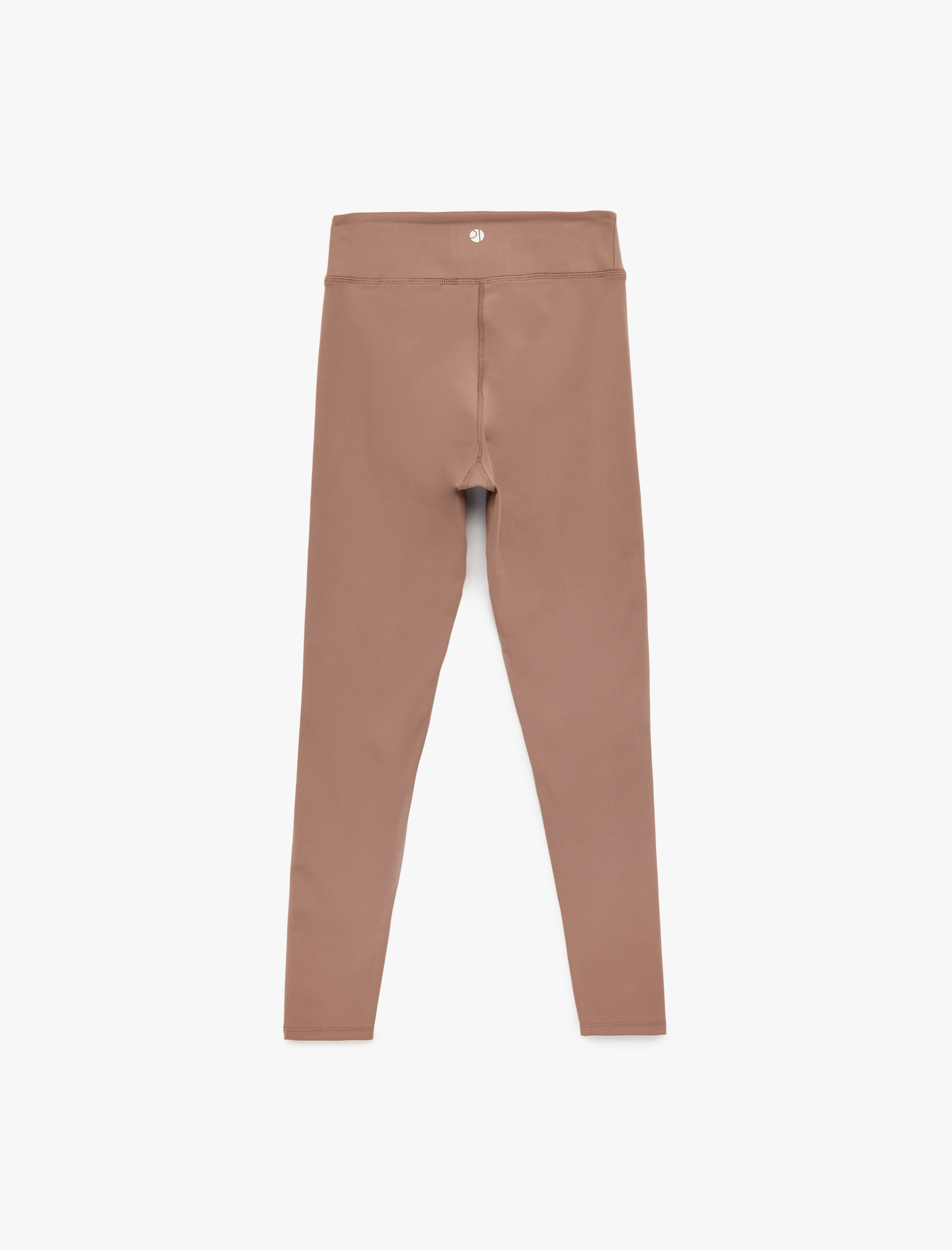   Yüksek Bel Dikiş Detaylı Slim Fit Spor Tayt