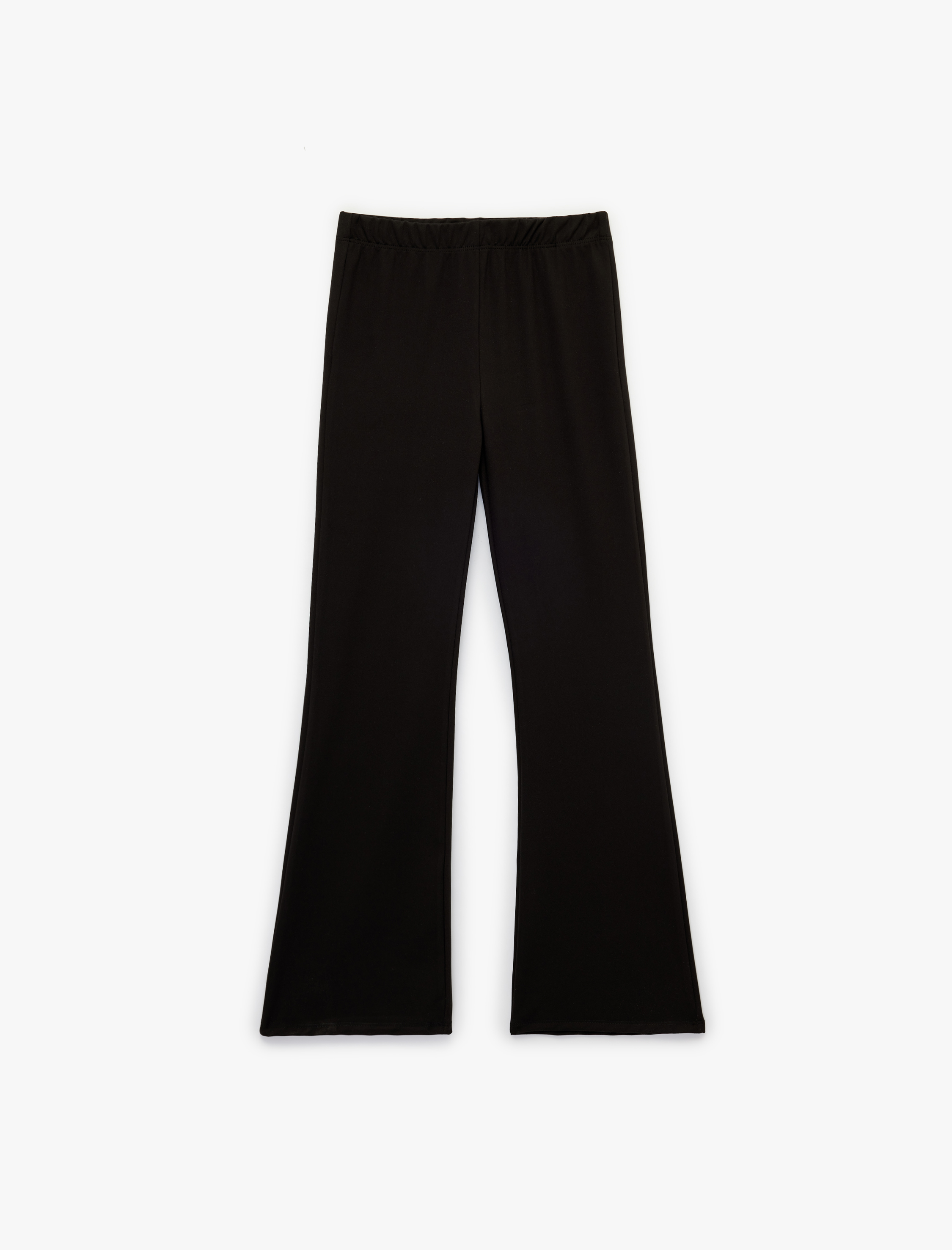  Kız Çocuk Dar Kalıp İspanyol Paça Tayt