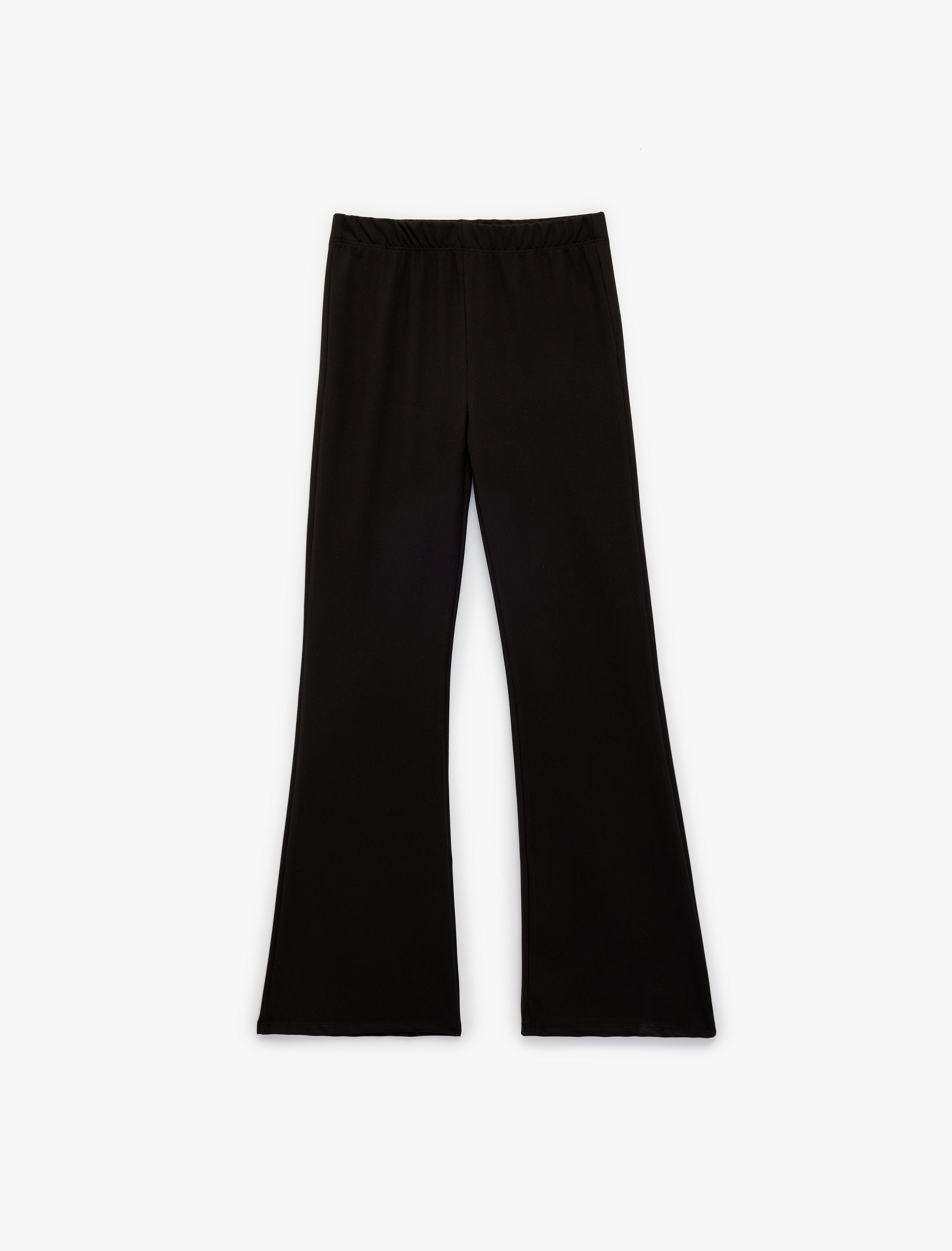  Kız Çocuk Dar Kalıp İspanyol Paça Tayt