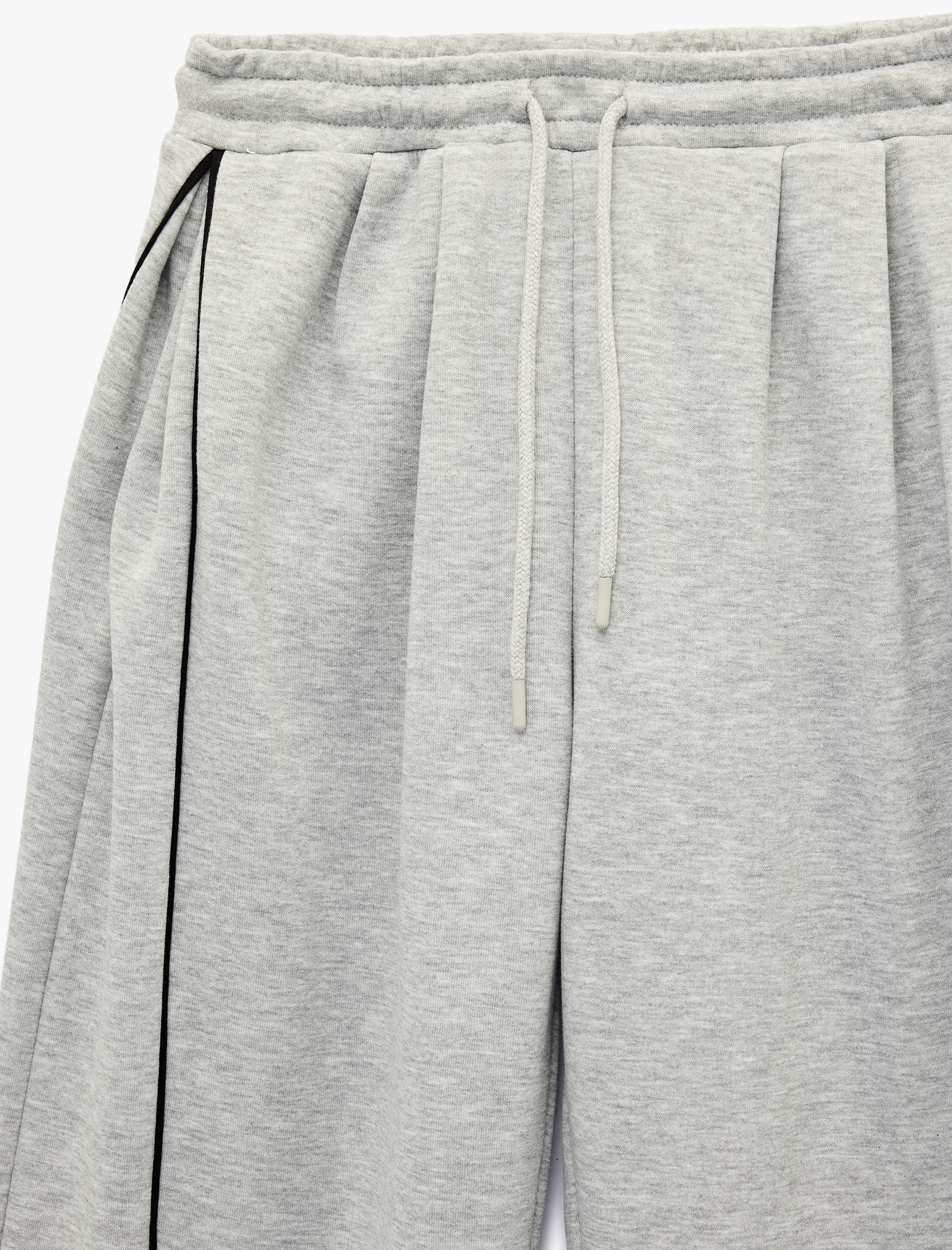   Beli Bağcıklı Biyeli Oversize Jogger Eşofman Altı