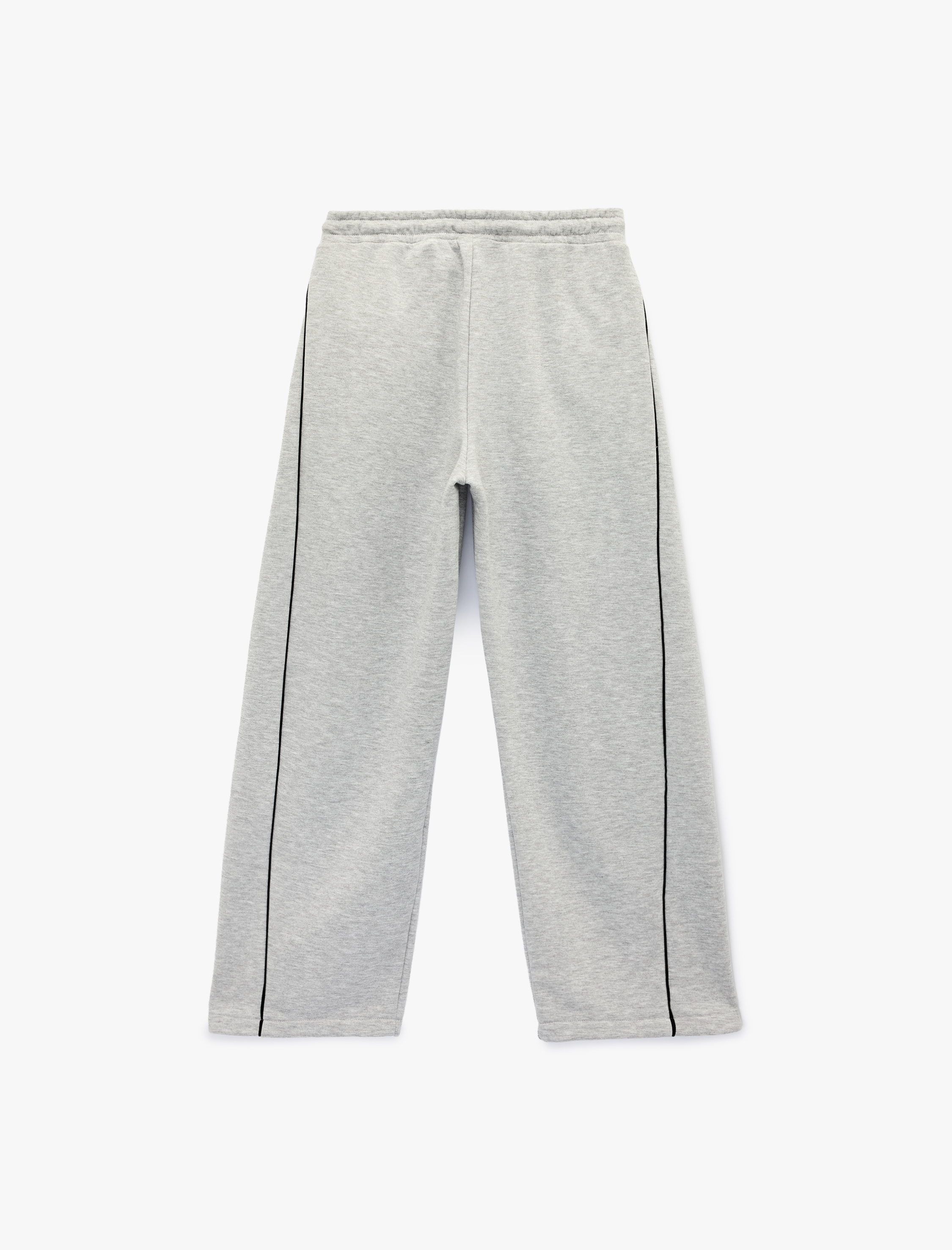   Beli Bağcıklı Biyeli Oversize Jogger Eşofman Altı